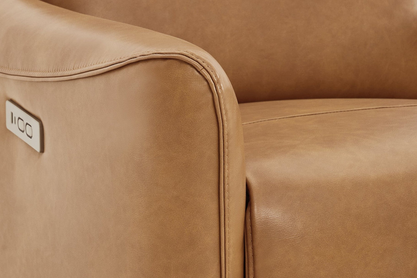 Kirstin Leather Swivel Recliner Chair