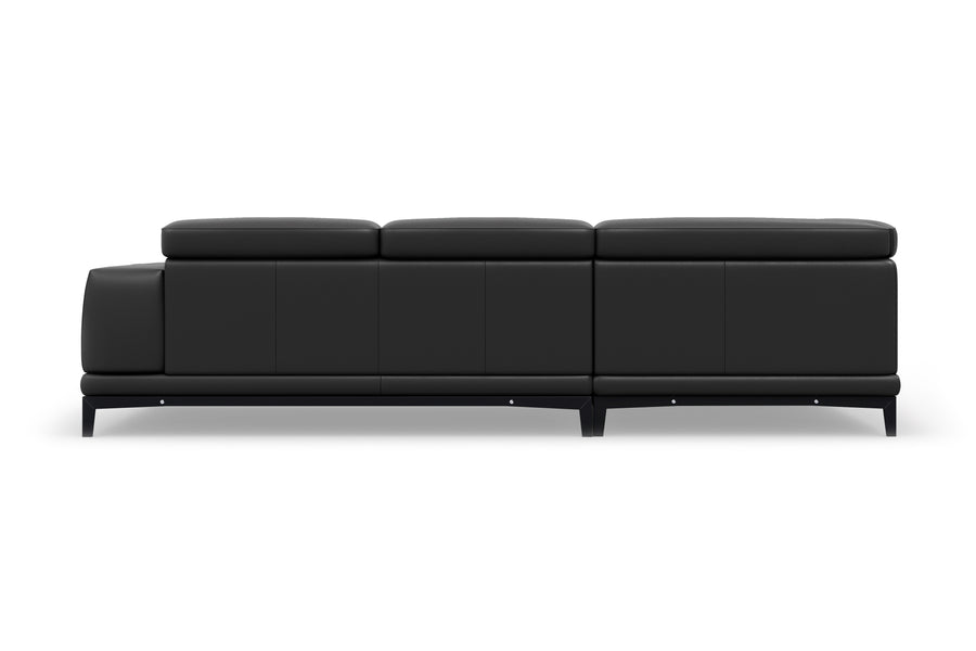 Valletta Leather Corner Sectional Sofa