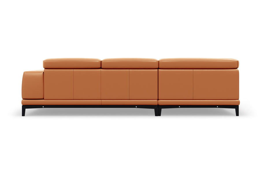 Valletta Leather Corner Sectional Sofa