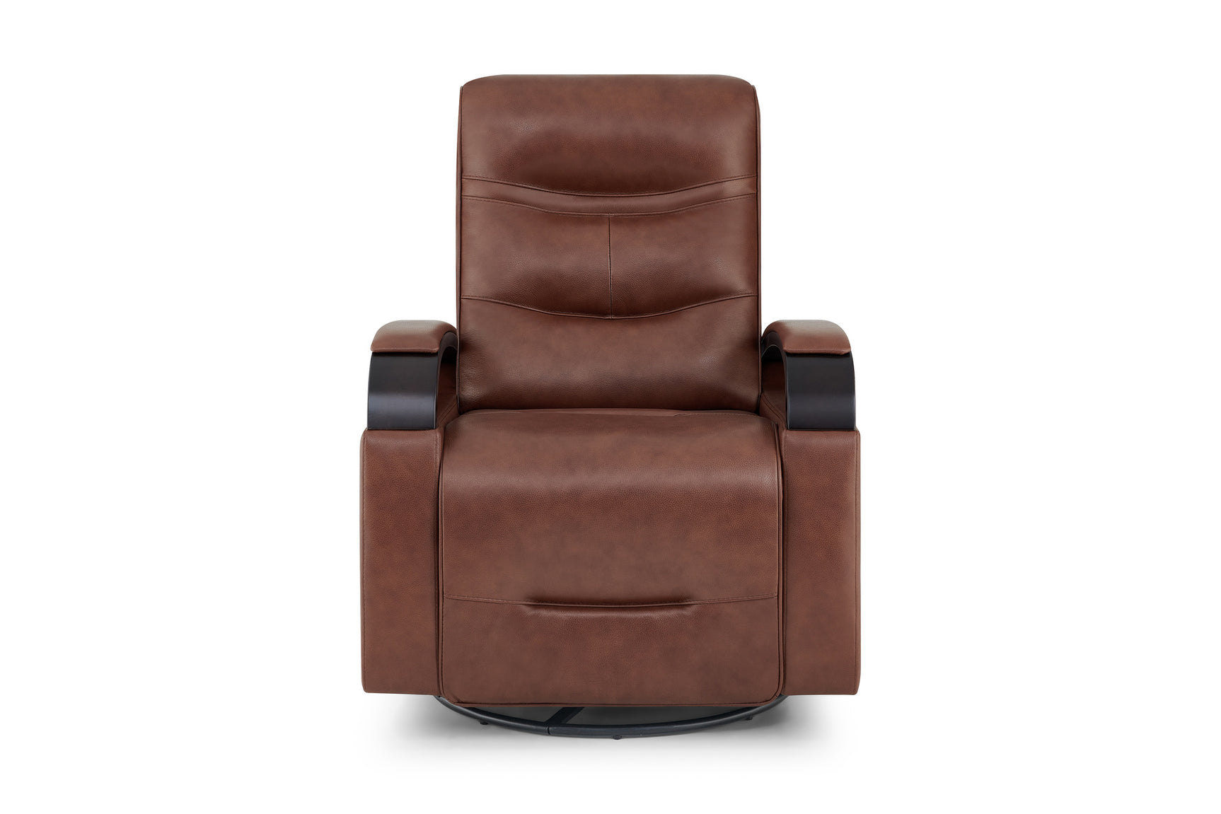 Laisha Leather Swivel Recliner Chair