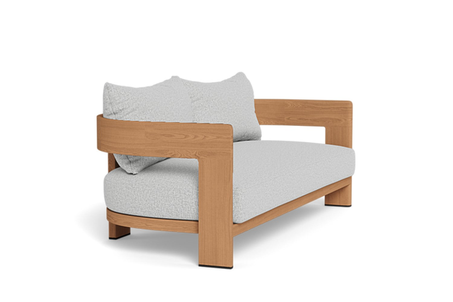 Leopold Teak Outdoor Sofa Loveseat