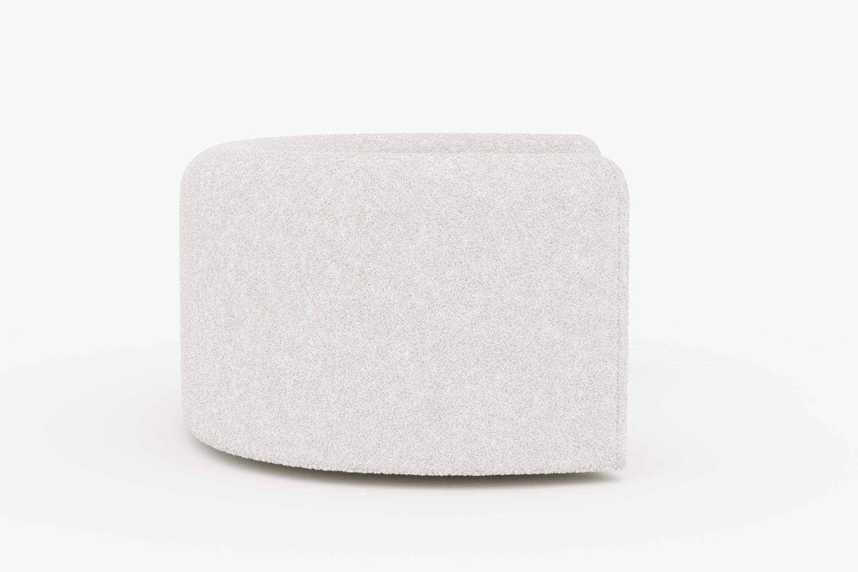 Letizia Boucle Curved Sofa