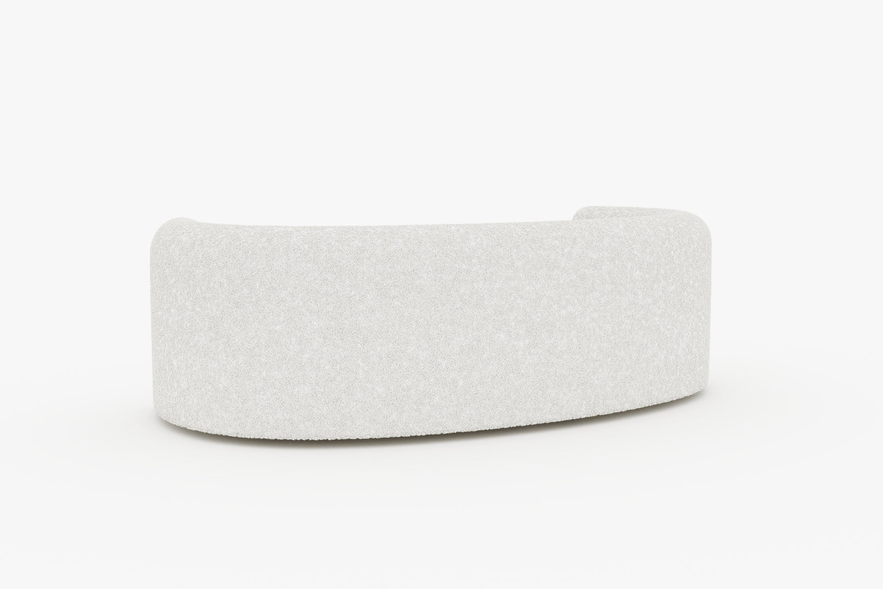 Letizia Boucle Curved Sofa