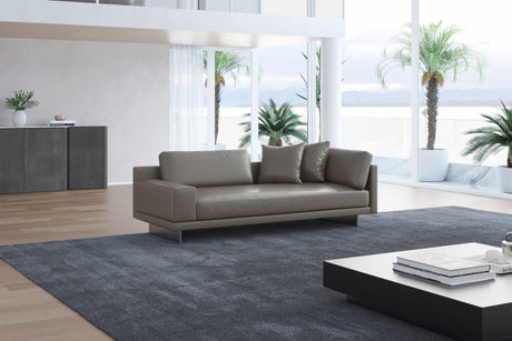 Alessandro Leather Loveseat Sofa