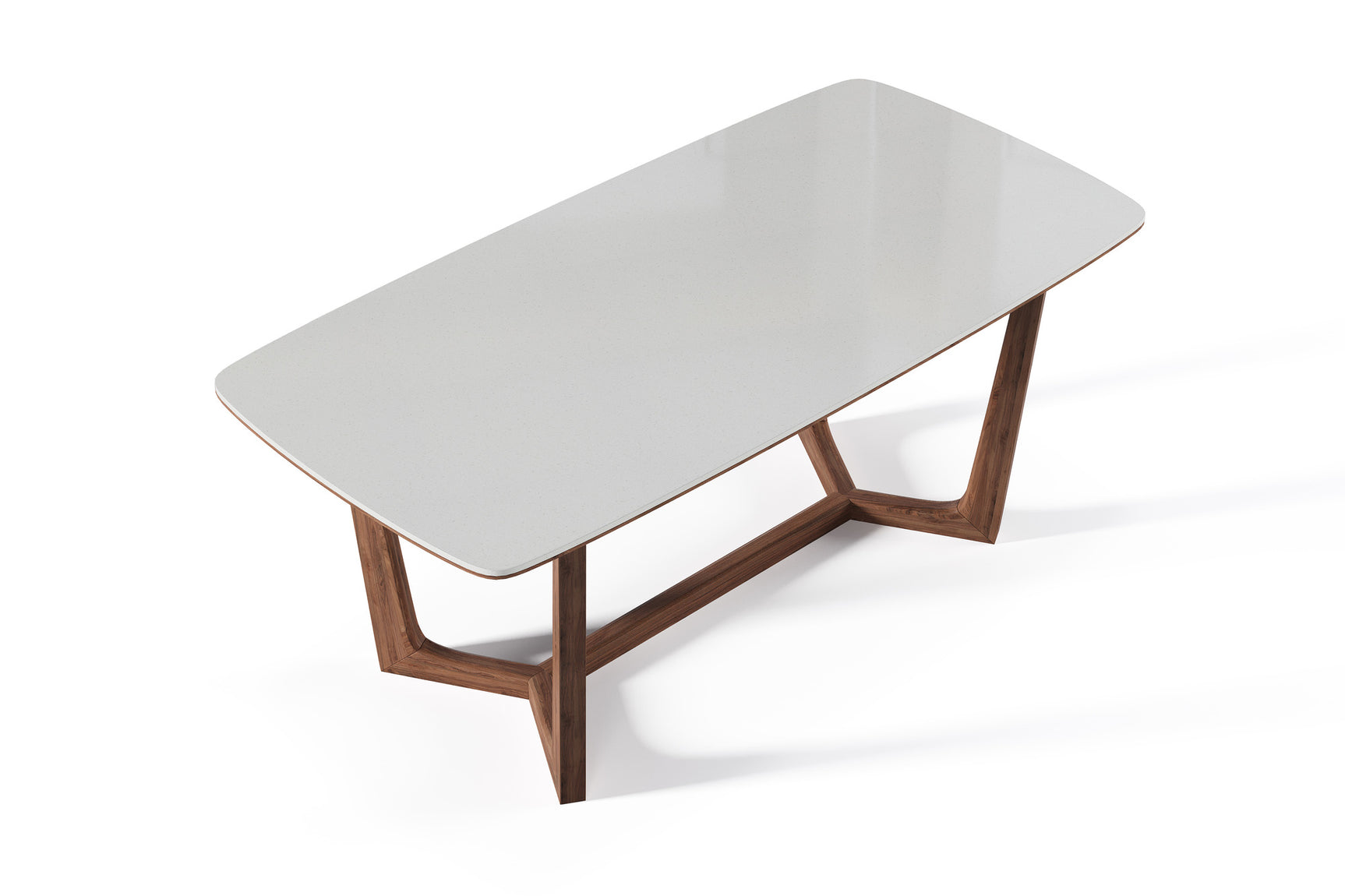 Luca Calcutta Quartz Dining Table