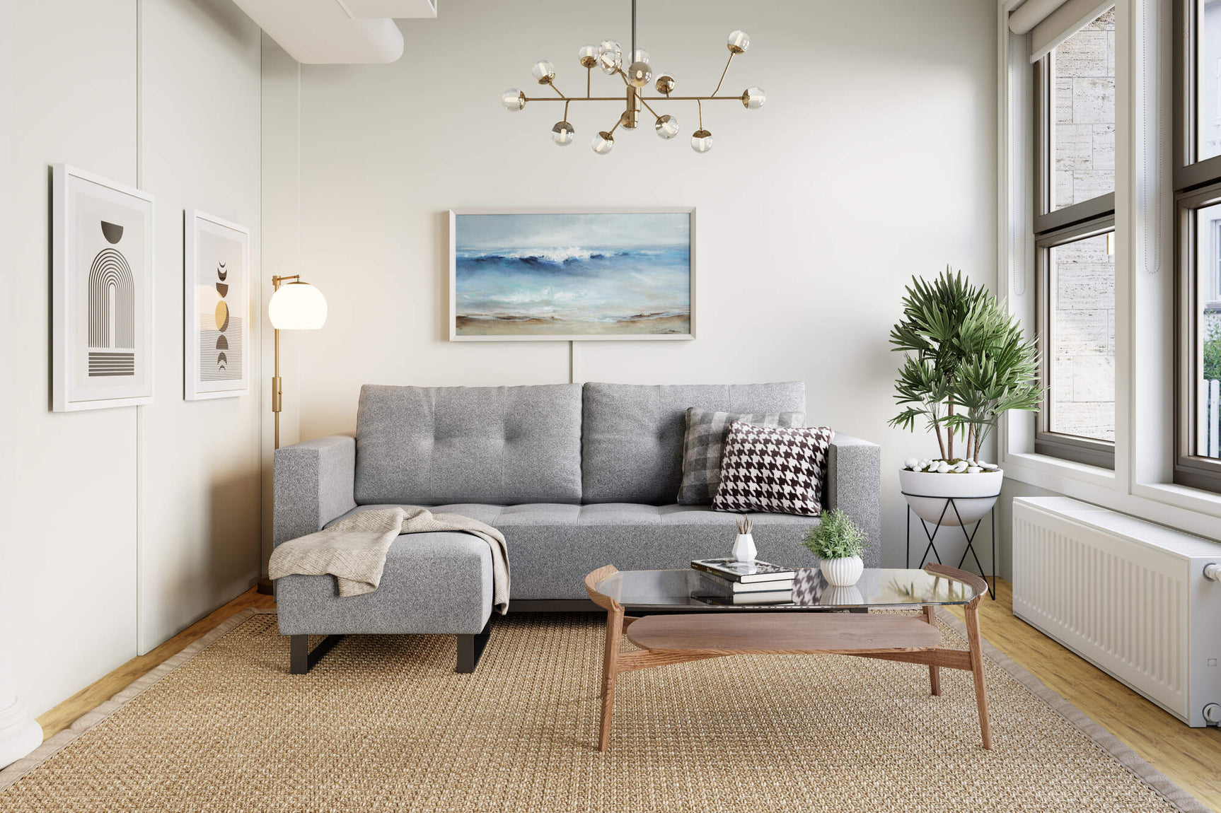 Maria Fabric Sofa Bed