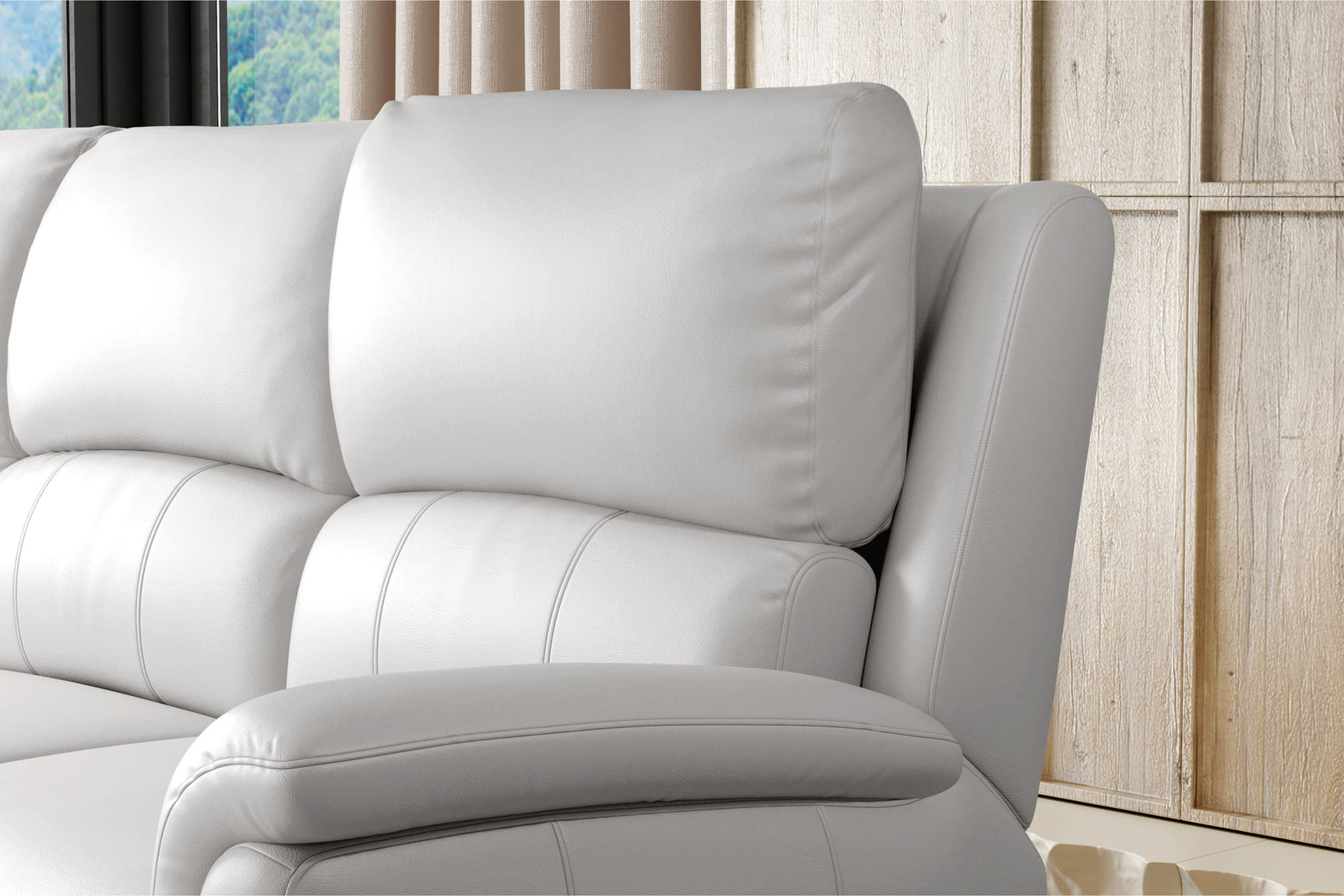 Martina Leather Recliner Sofa