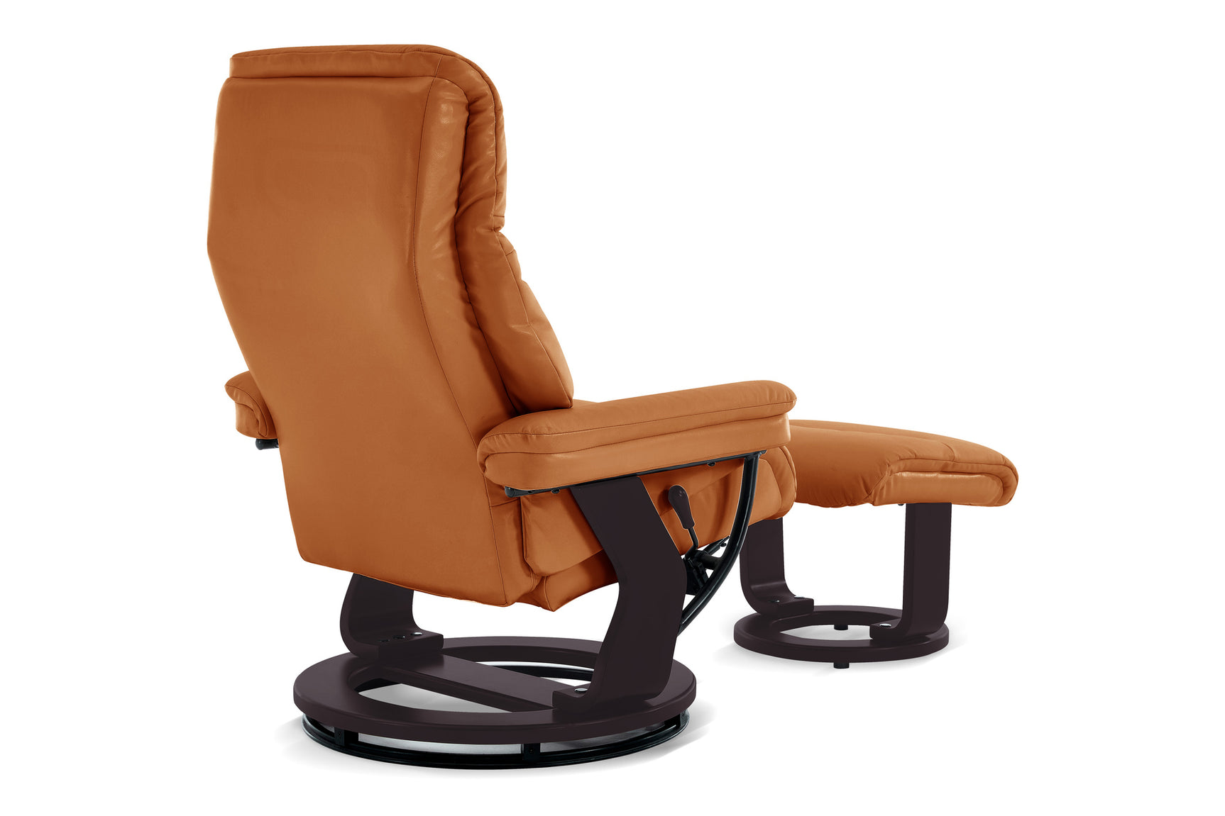 Massimo Leather Recliner with Ottoman