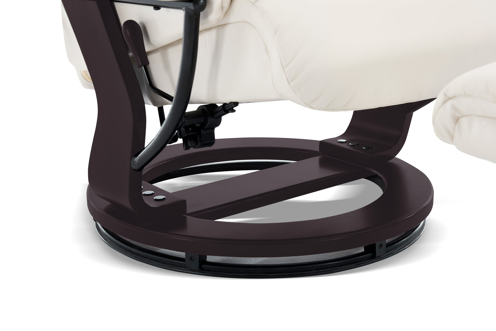 Massimo Leather Recliner with Ottoman