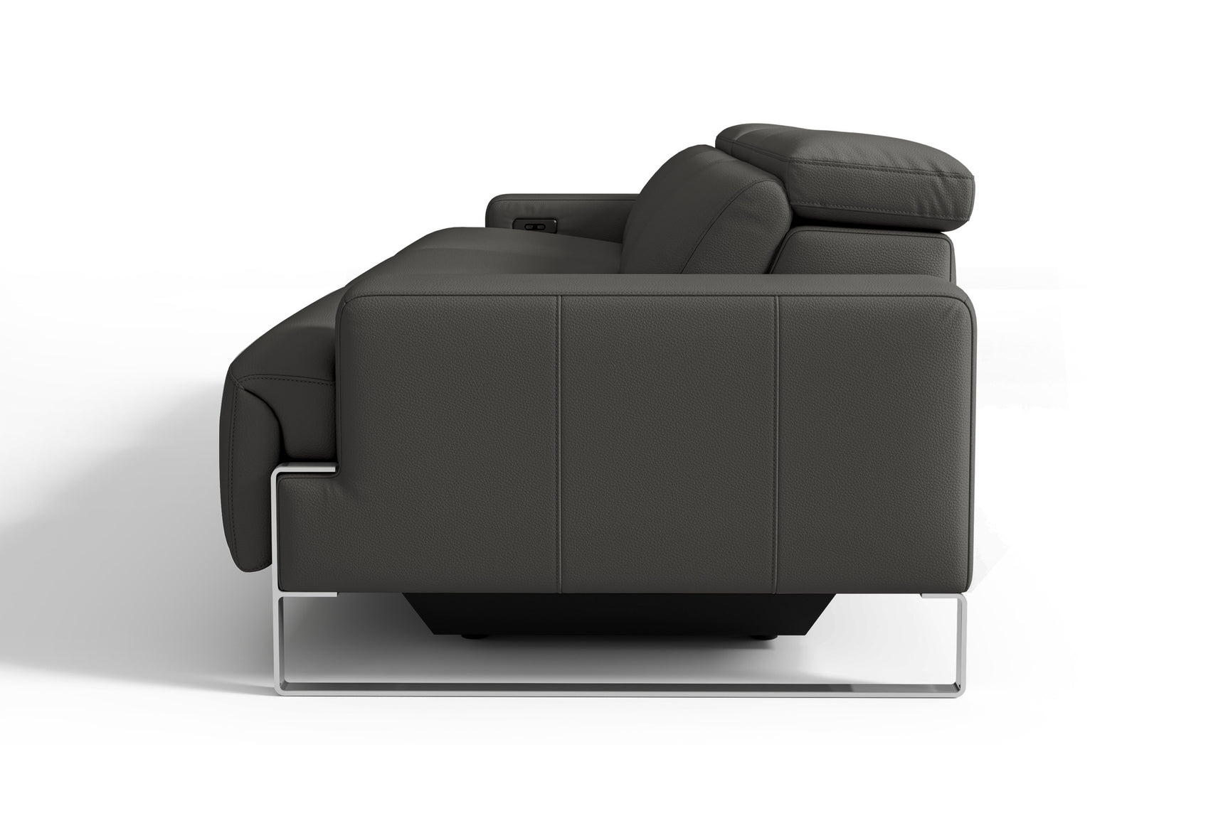 Melania Leather Reclining Sofa