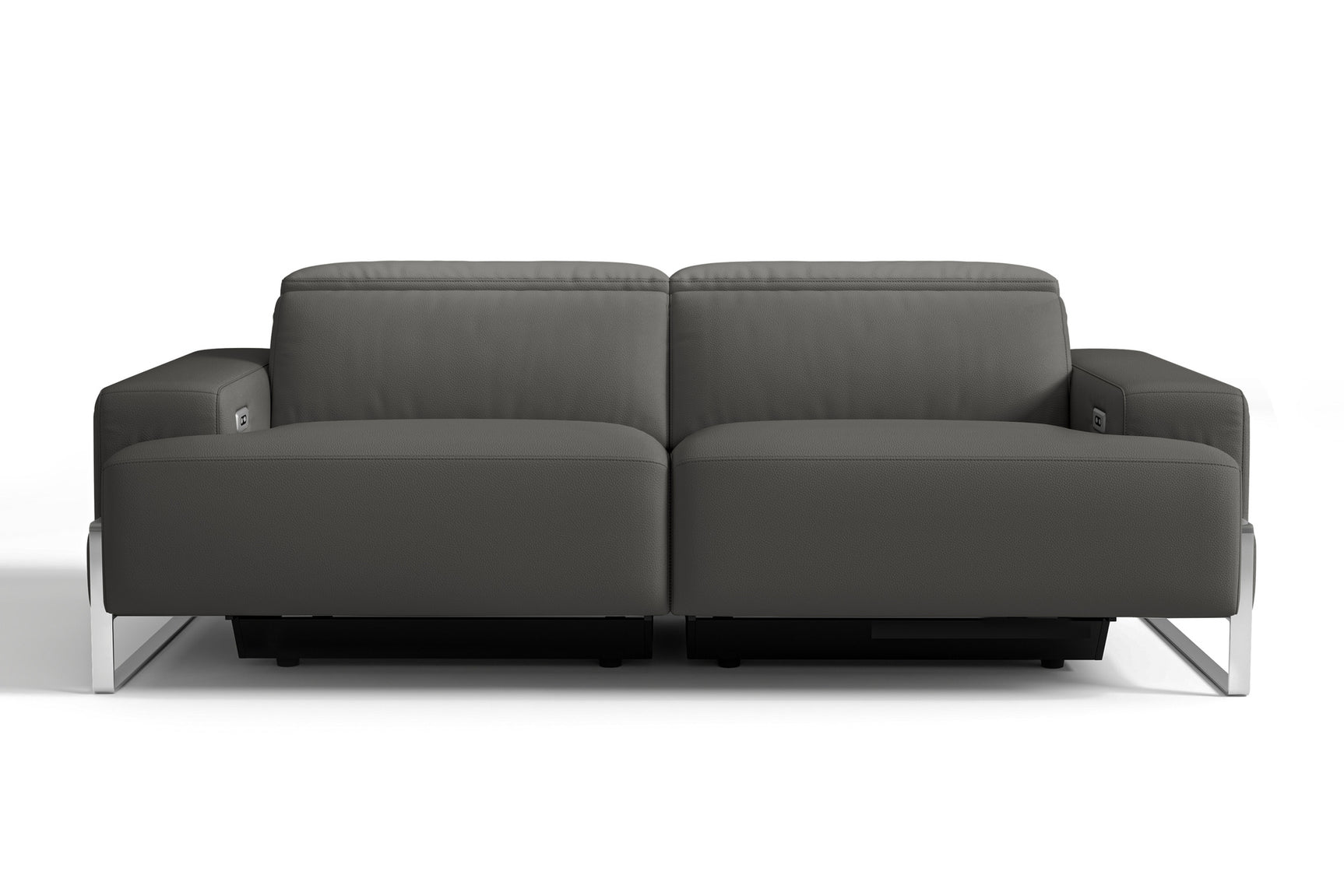 Melania Leather Reclining Sofa