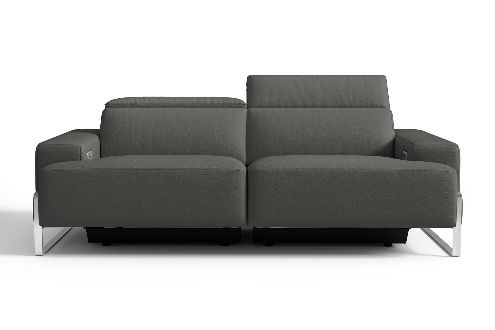 Melania Leather Reclining Sofa
