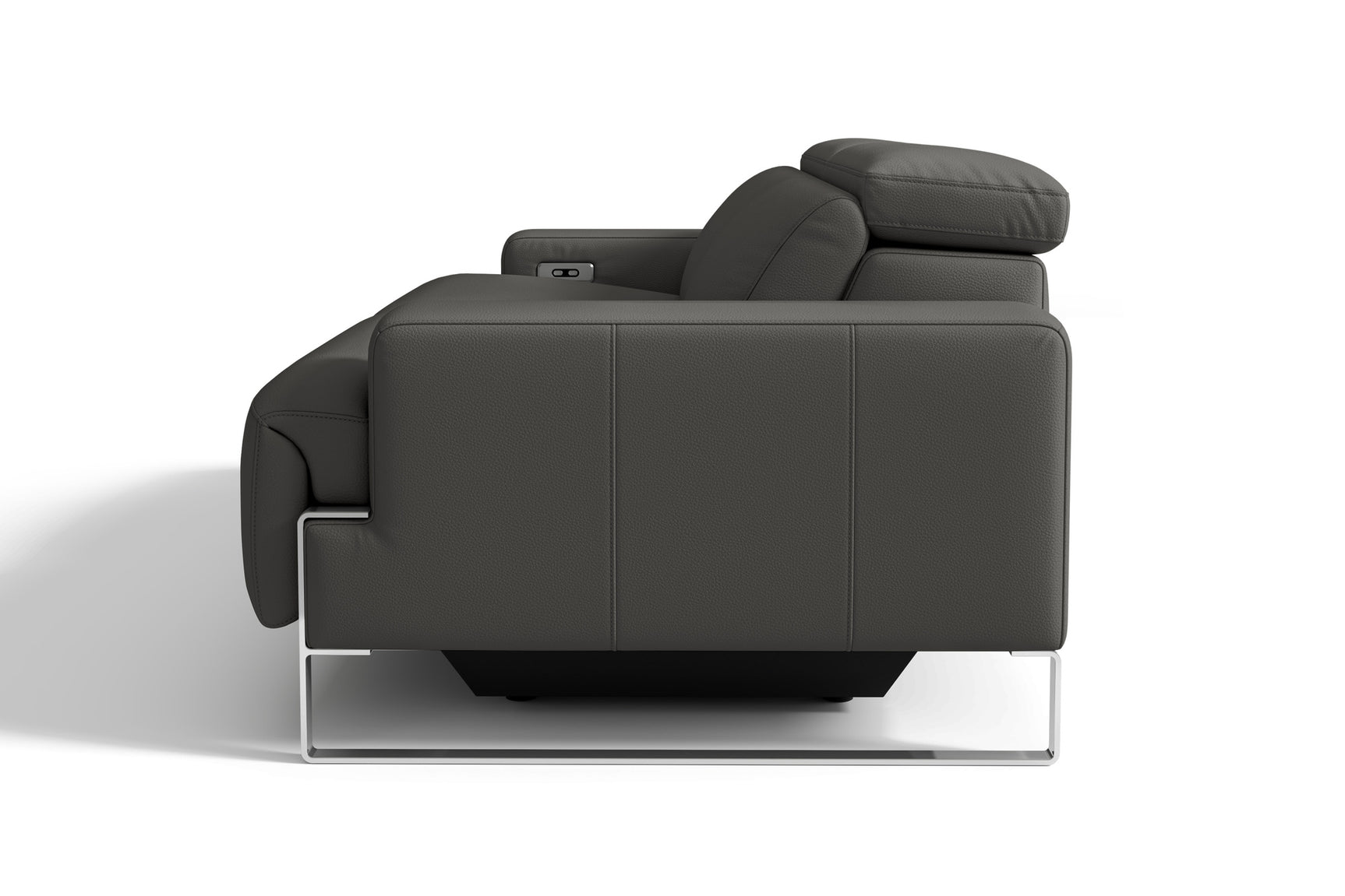 Melania Leather Reclining Sofa