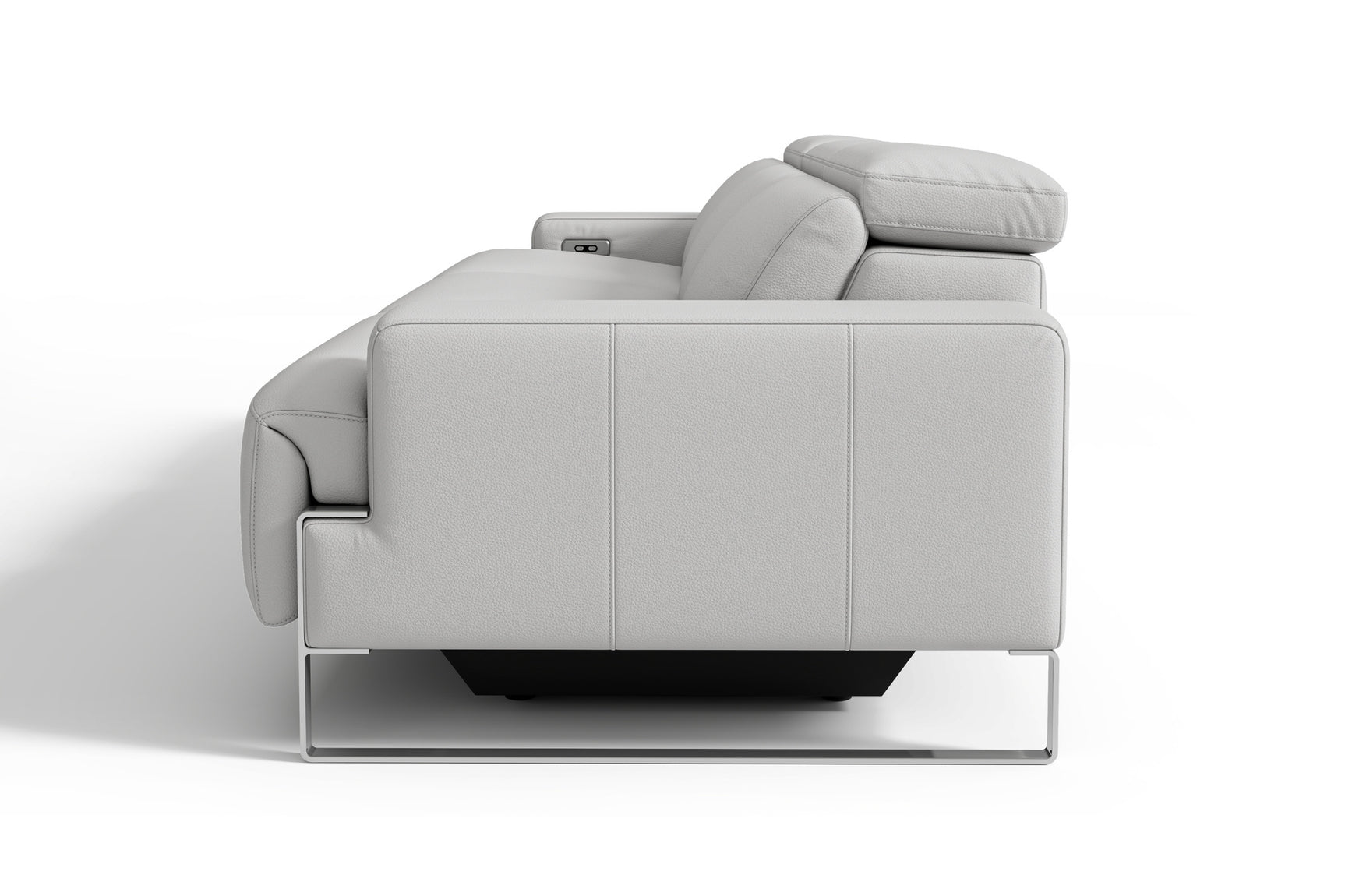 Melania Leather Reclining Sofa