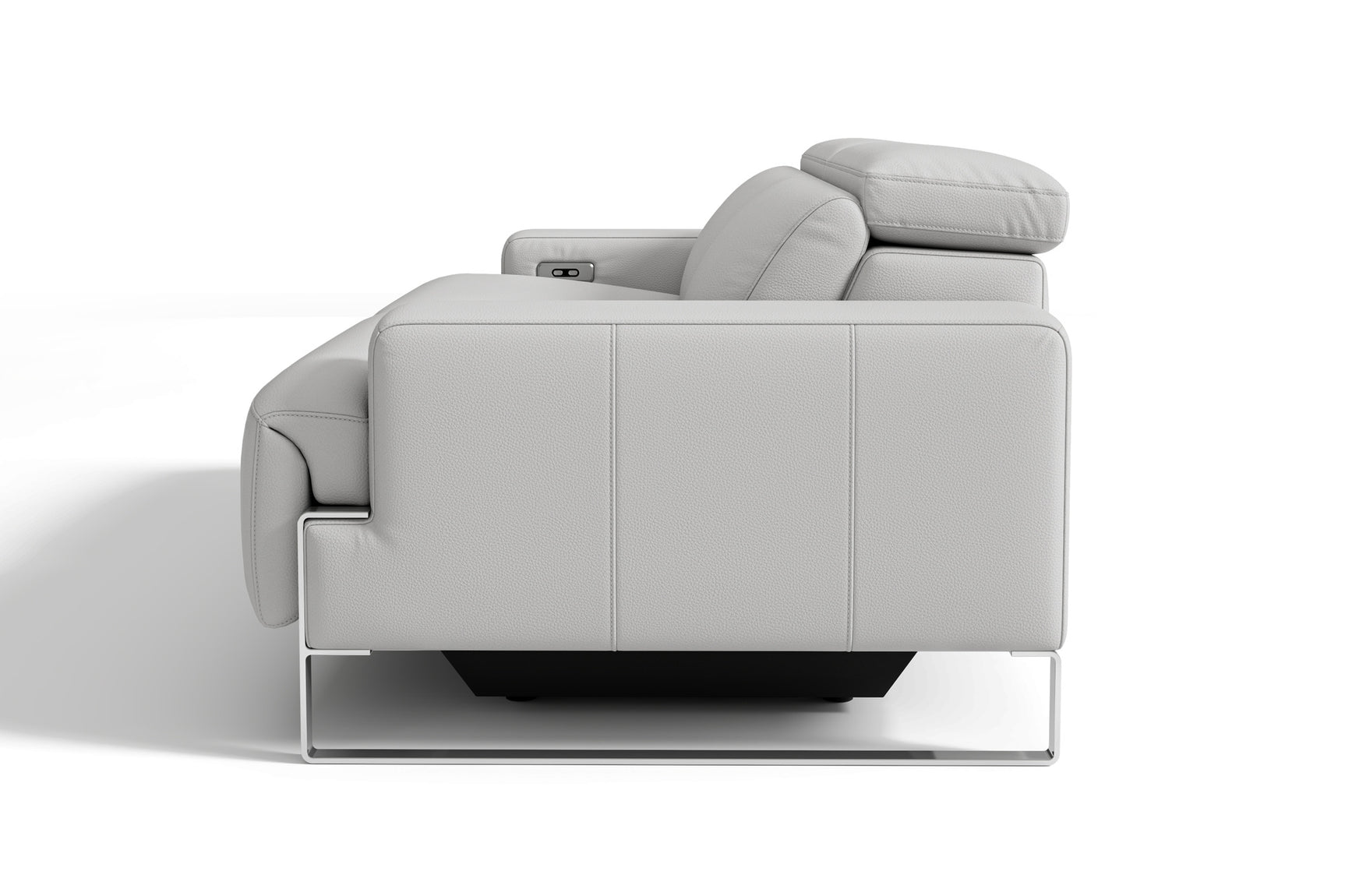 Melania Leather Reclining Sofa