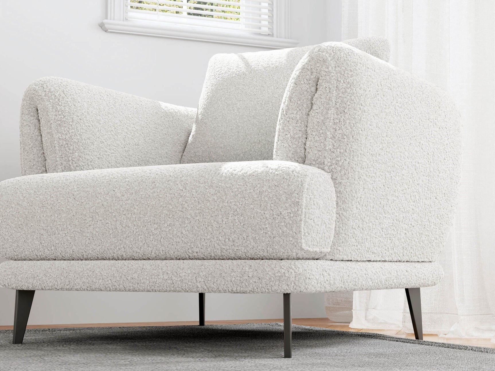 Melissa Boucle Accent Chair