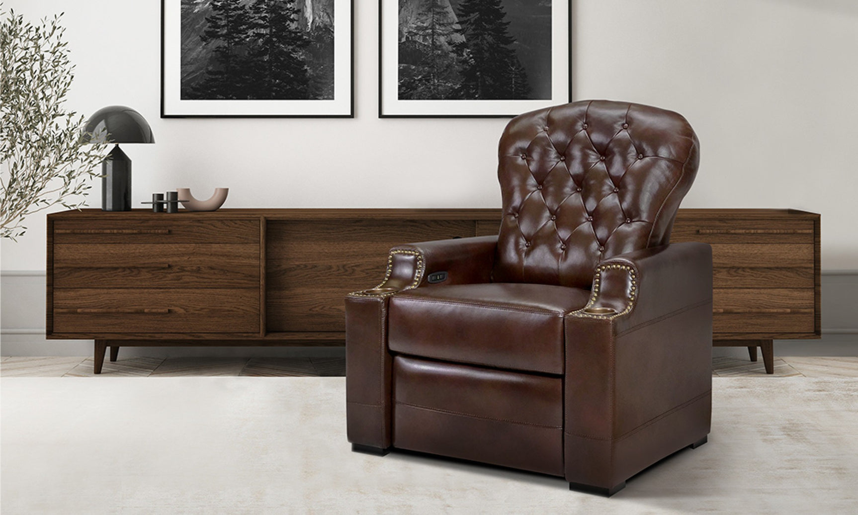 Moulin Leather Recliner
