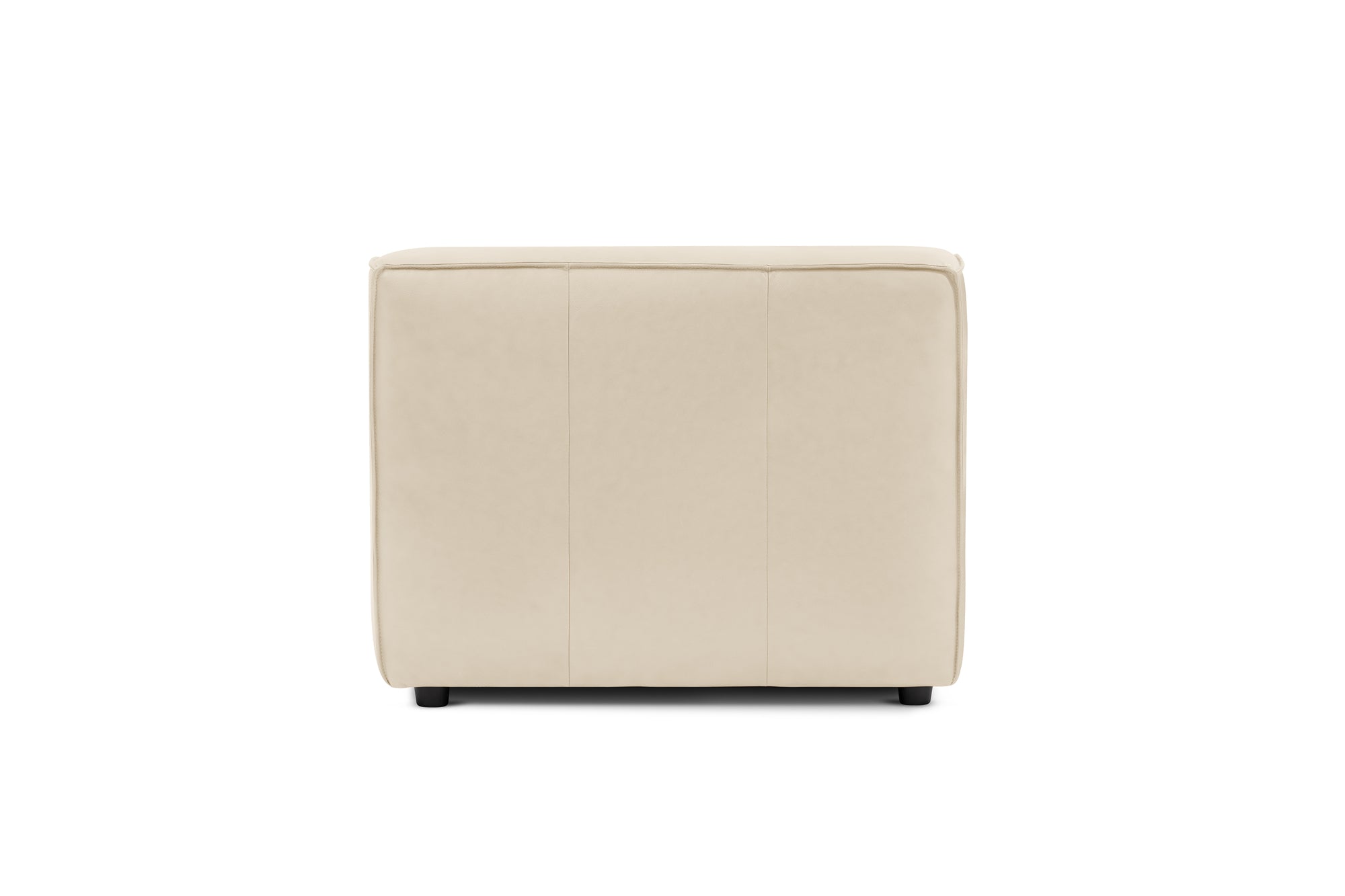 Nathan Leather Armless Sofa Module