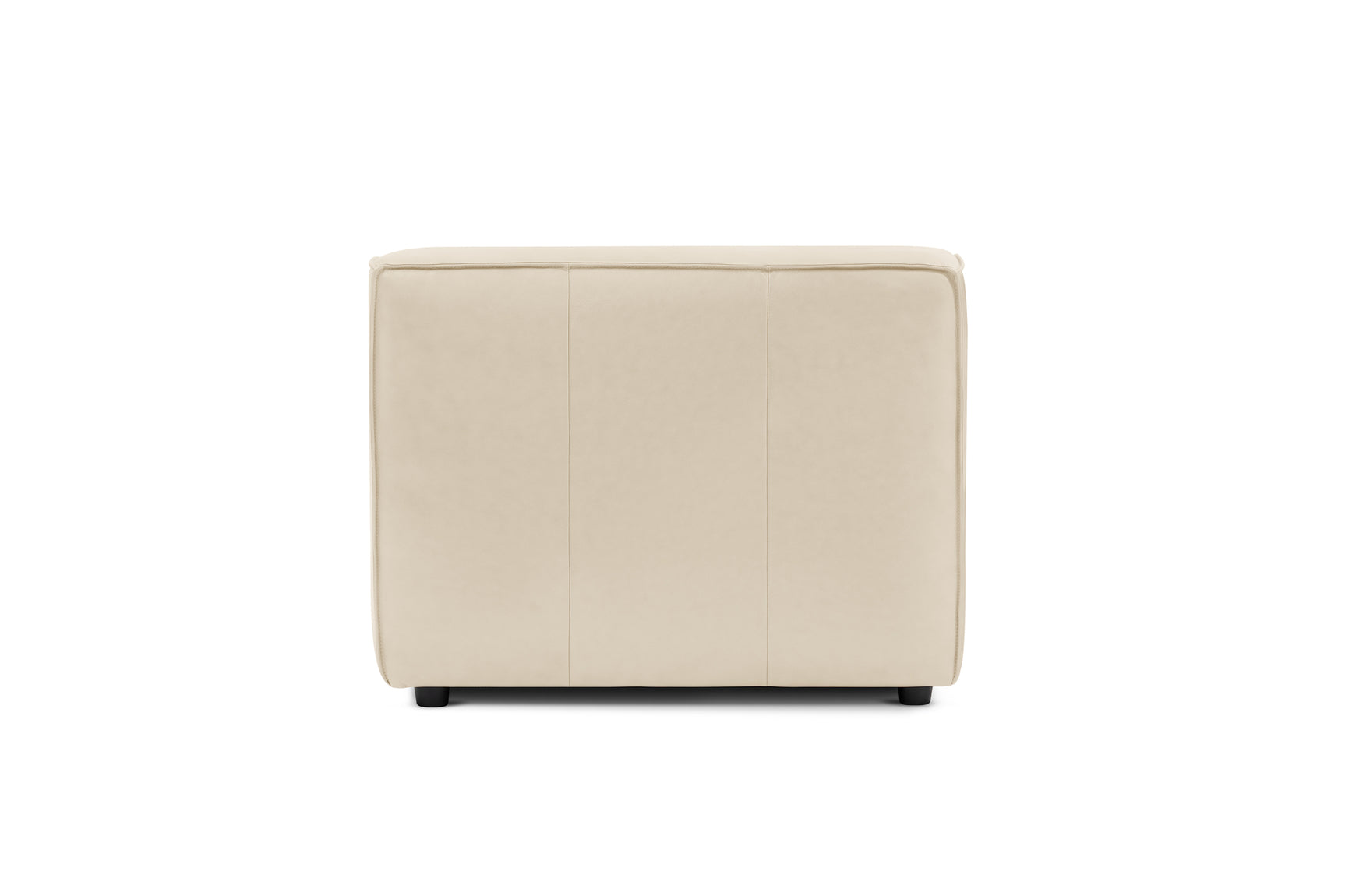 Nathan Leather Armless Sofa Module