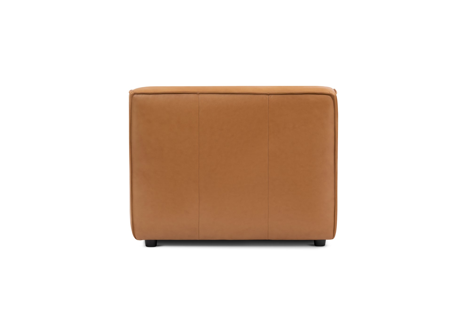 Nathan Leather Armless Sofa Module