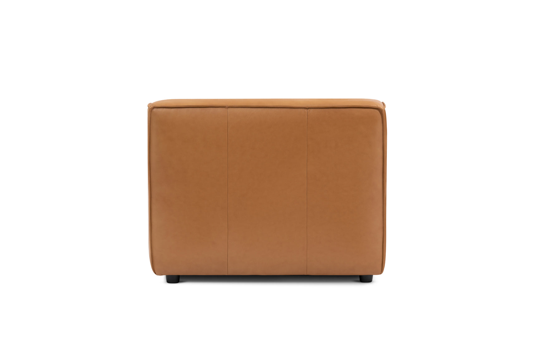 Nathan Leather Armless Sofa Module