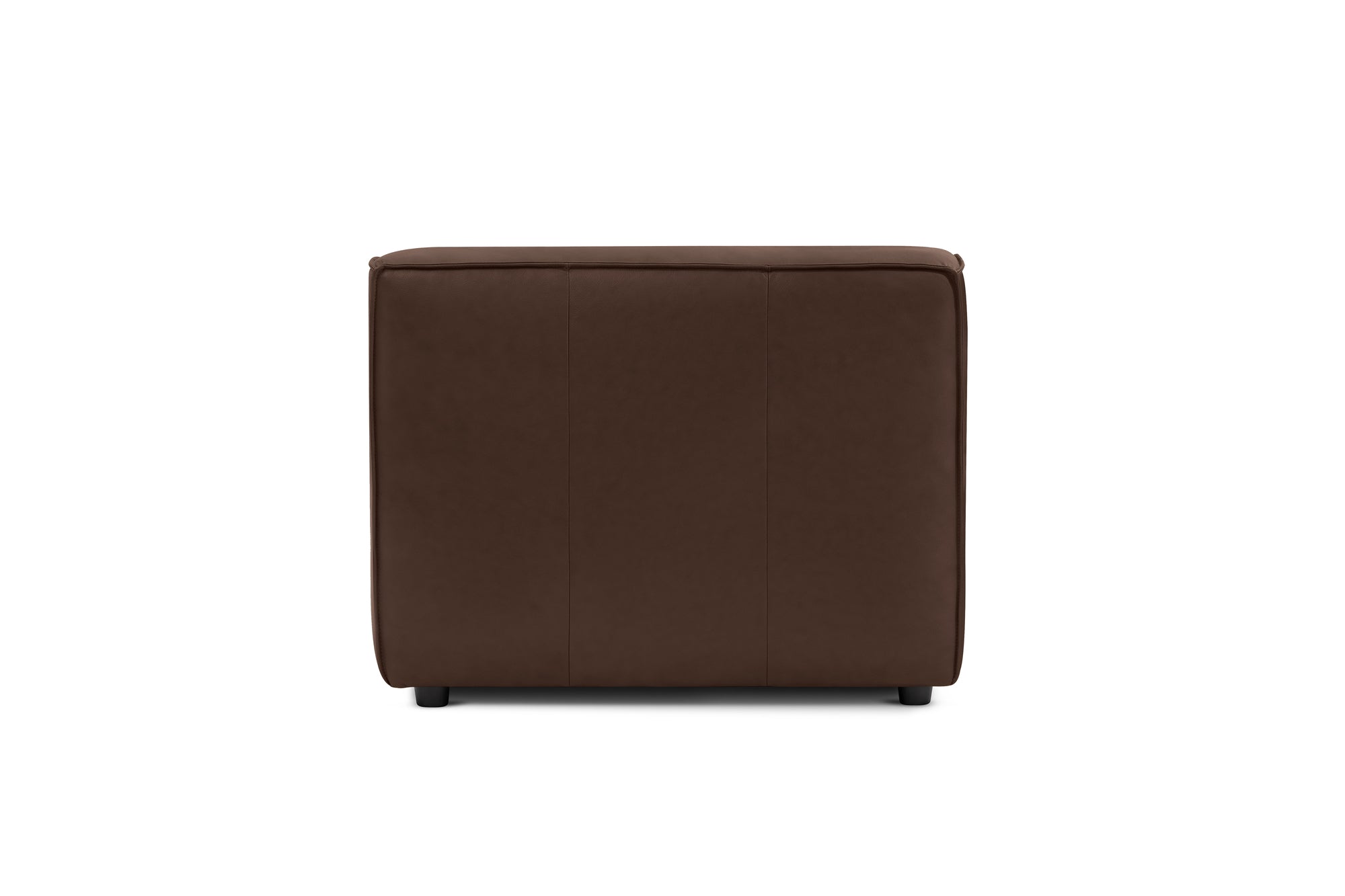 Nathan Leather Armless Sofa Module