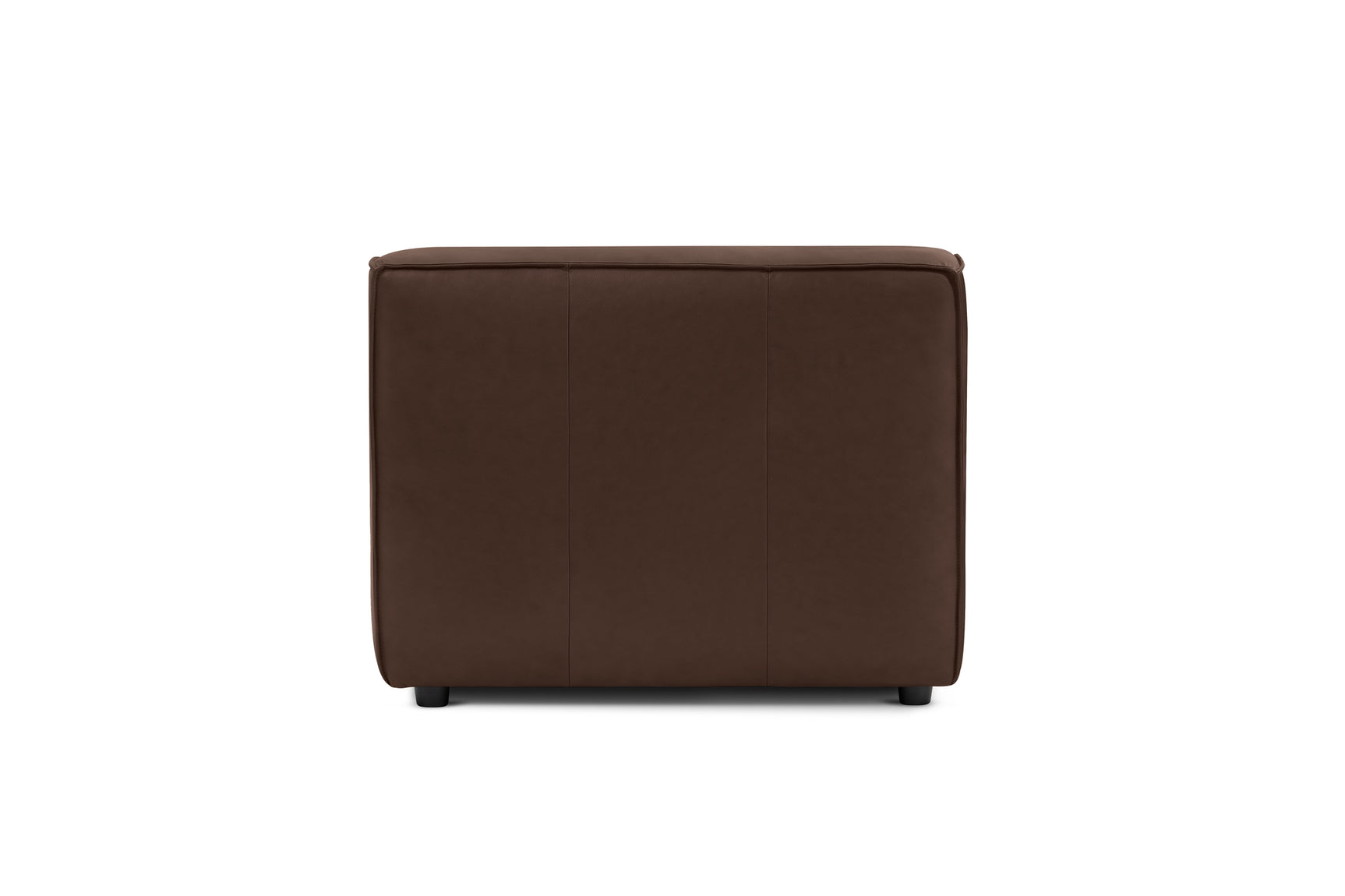 Nathan Leather Armless Sofa Module