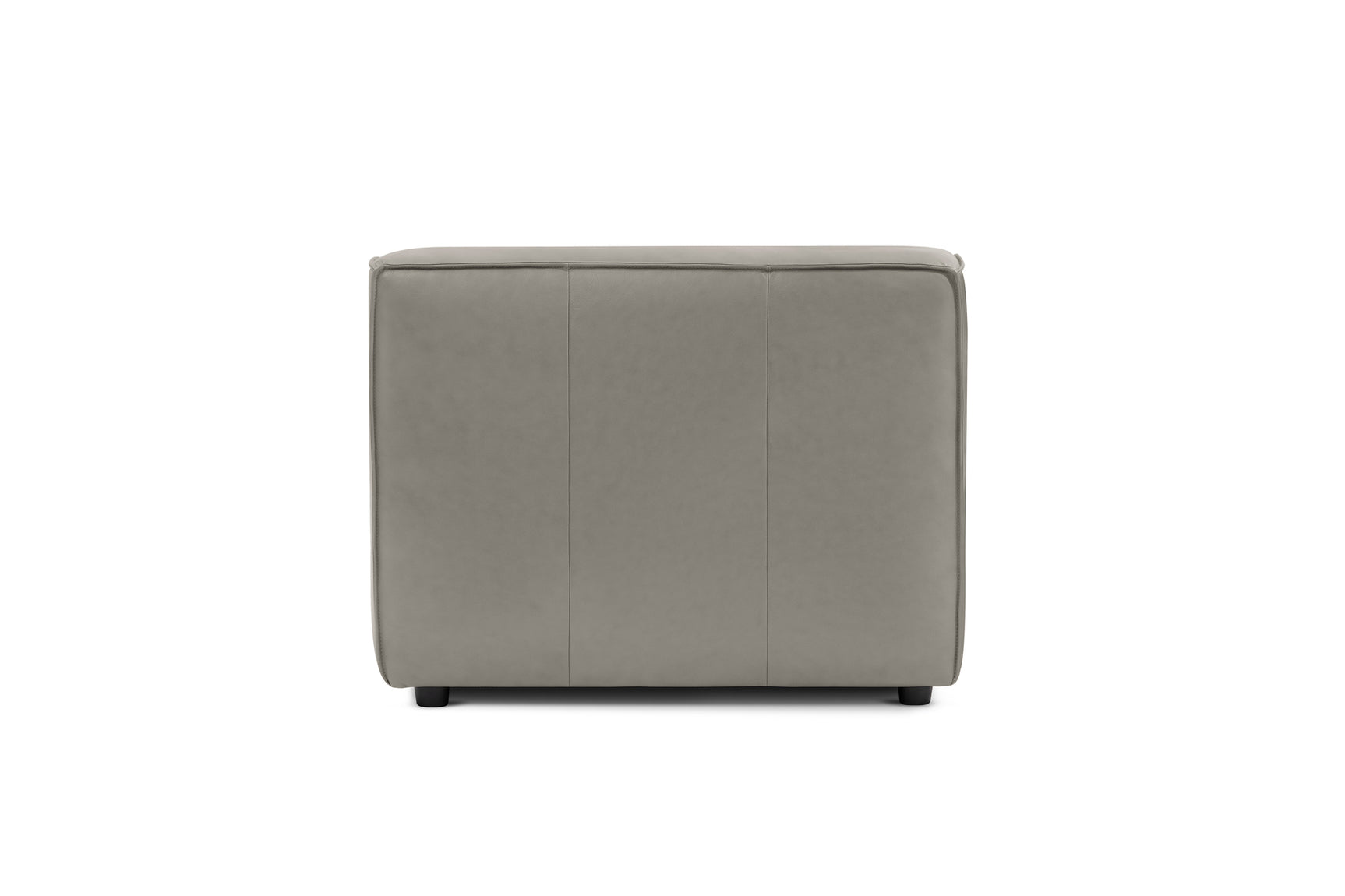 Nathan Leather Armless Sofa Module