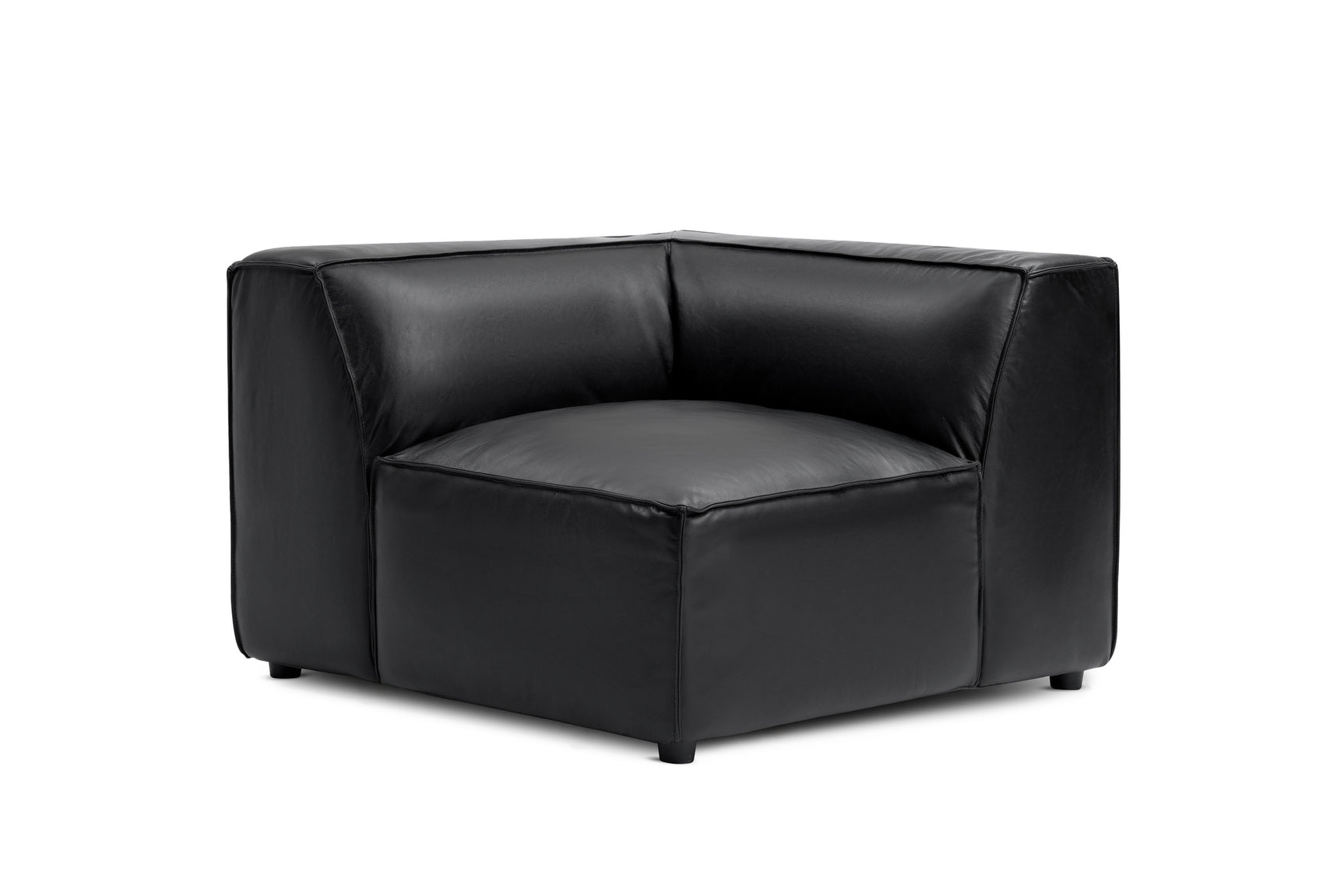 Nathan Leather Corner Sofa Module