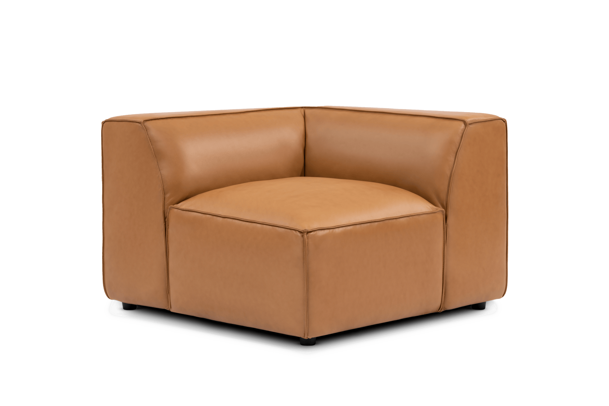 Nathan Leather Corner Sofa Module