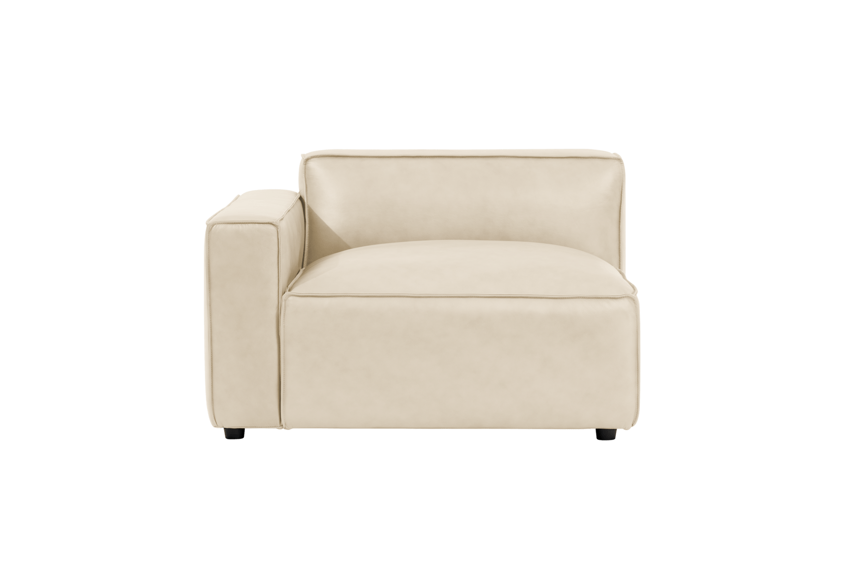 Nathan Leather Left Arm Sofa Module