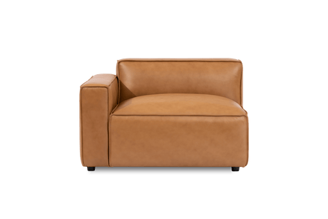 Nathan Leather Left Arm Sofa Module