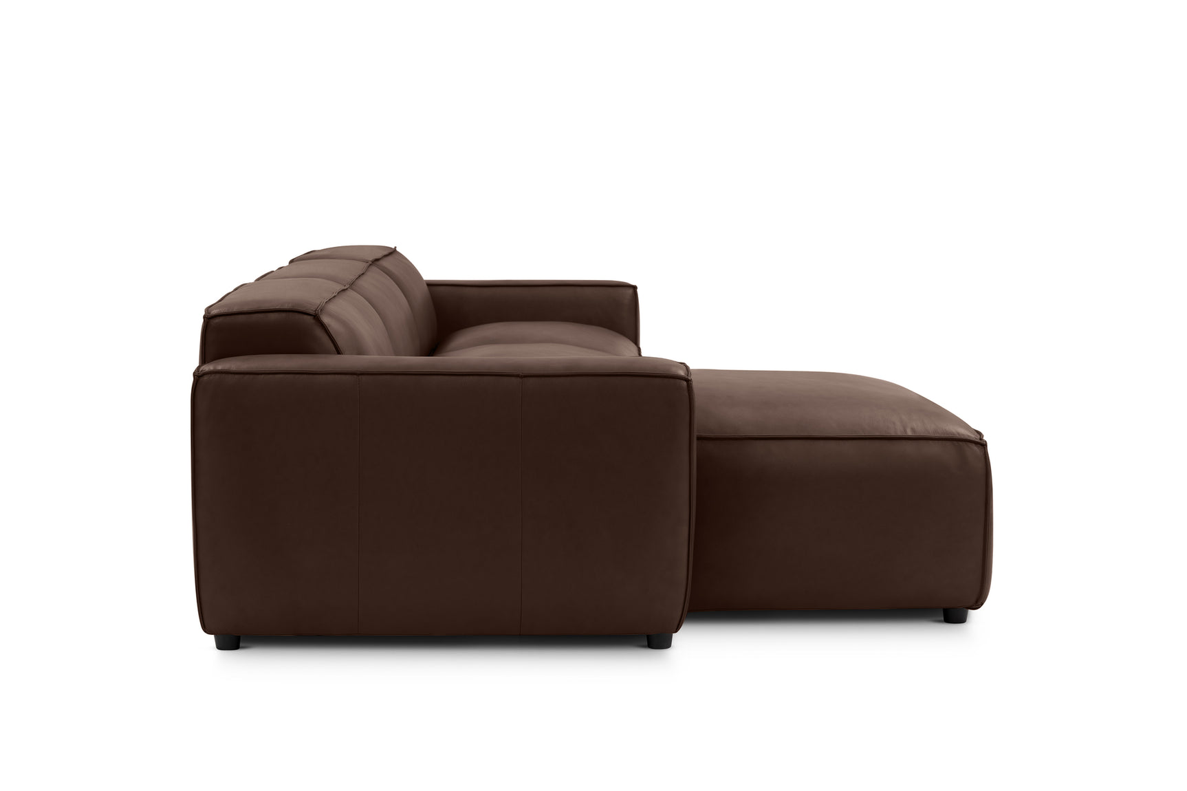 Nathan Leather Modular Sectional Sofa