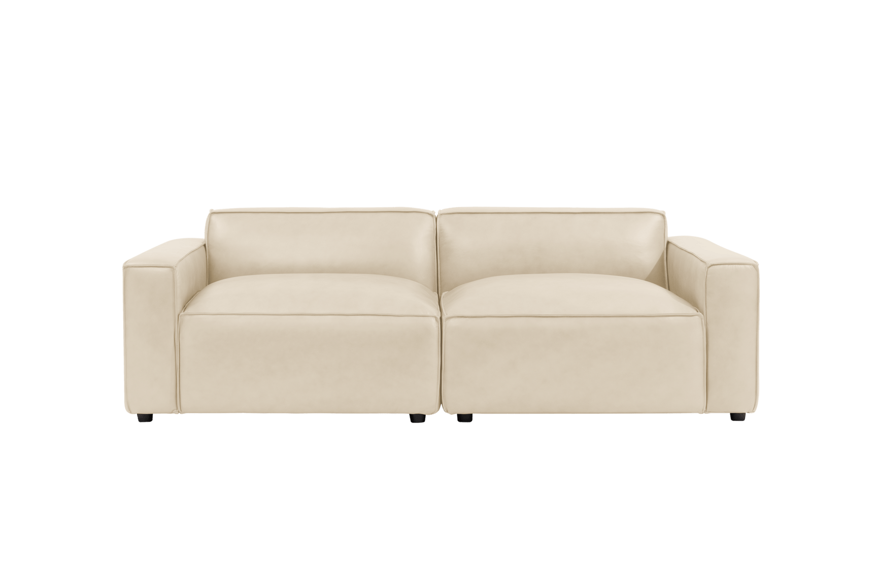 Nathan Leather Modular Sofa