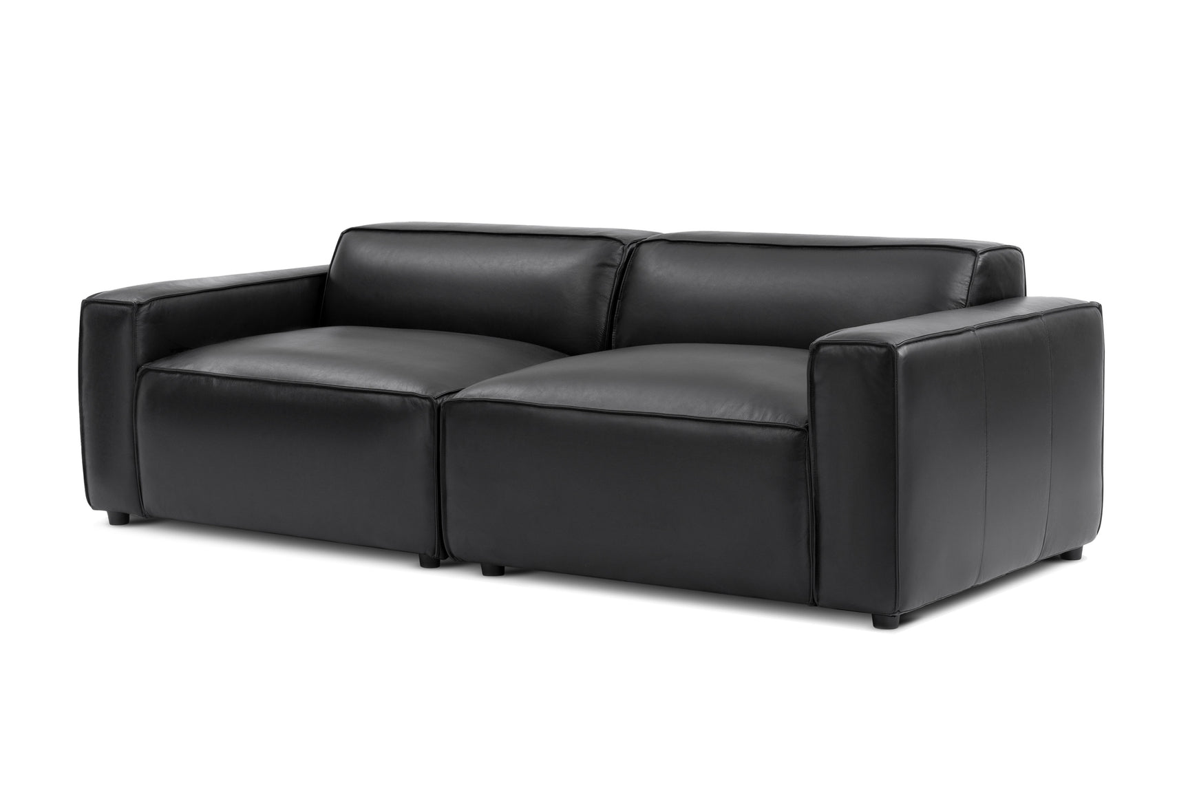 Nathan Leather Modular Sofa