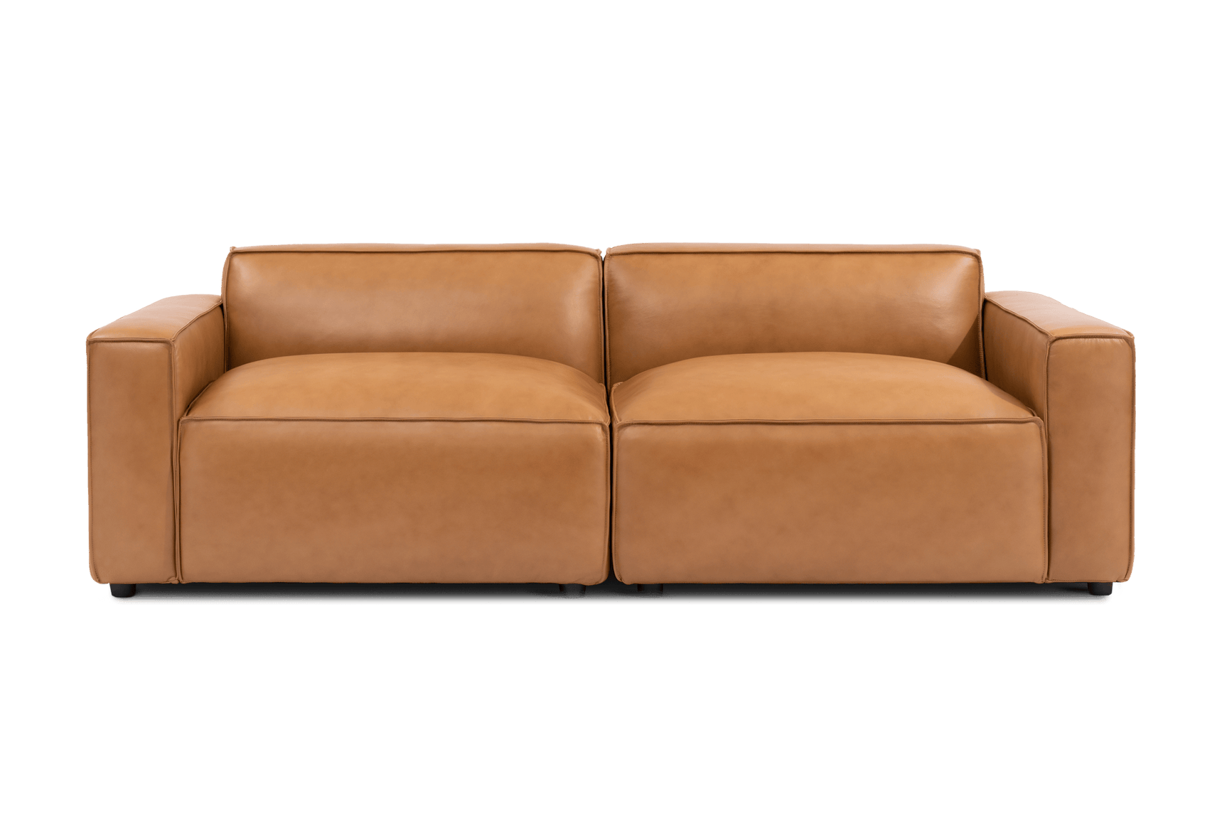 Nathan Leather Modular Sofa