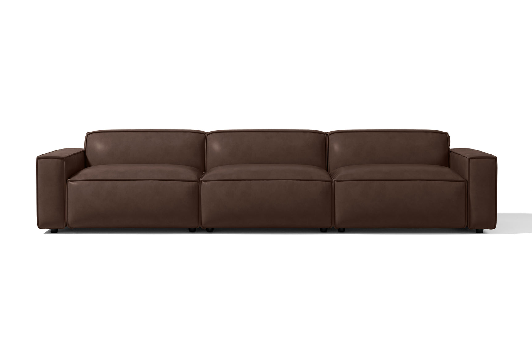 Nathan Leather Modular Sofa