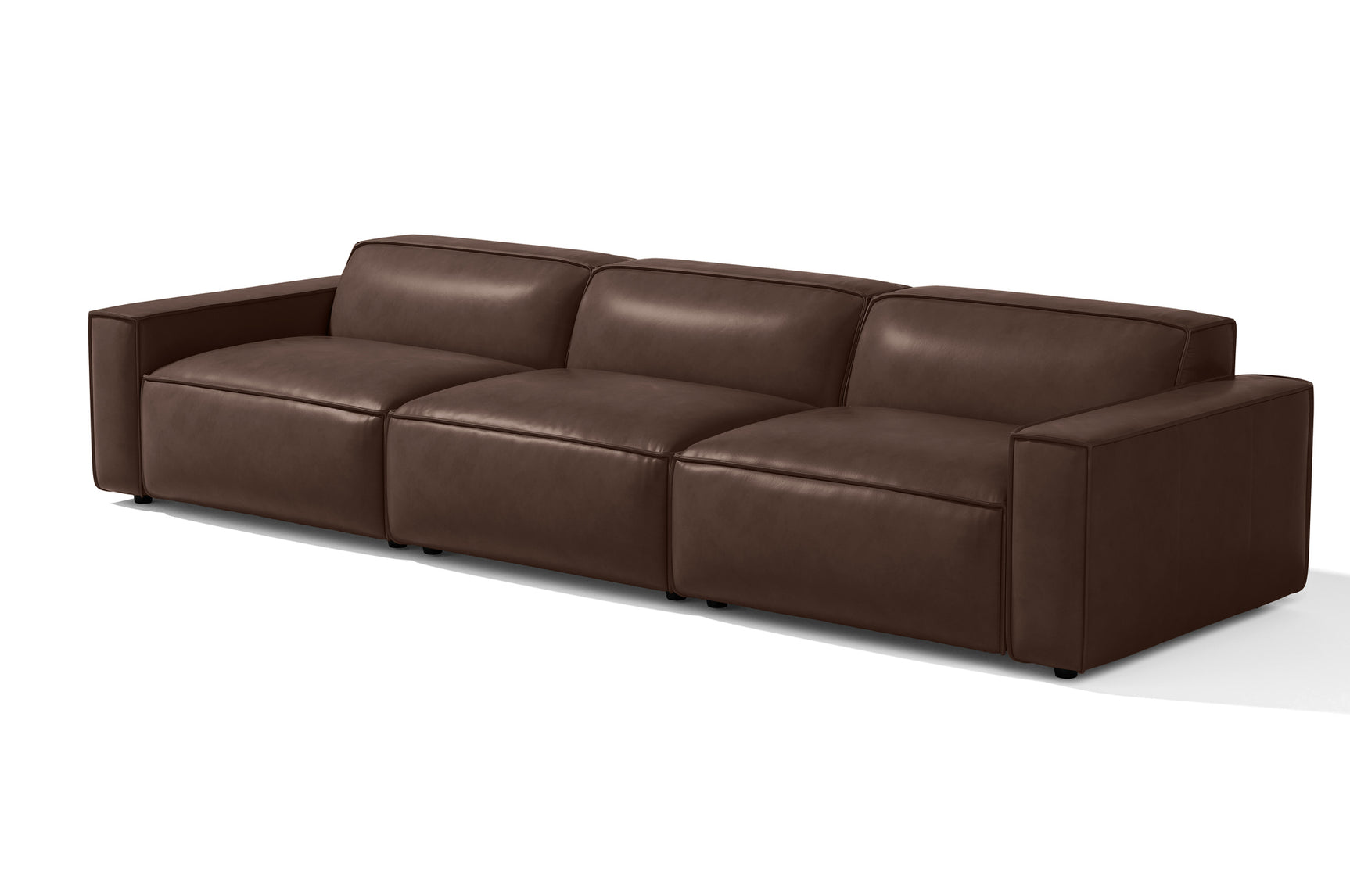 Nathan Leather Modular Sofa