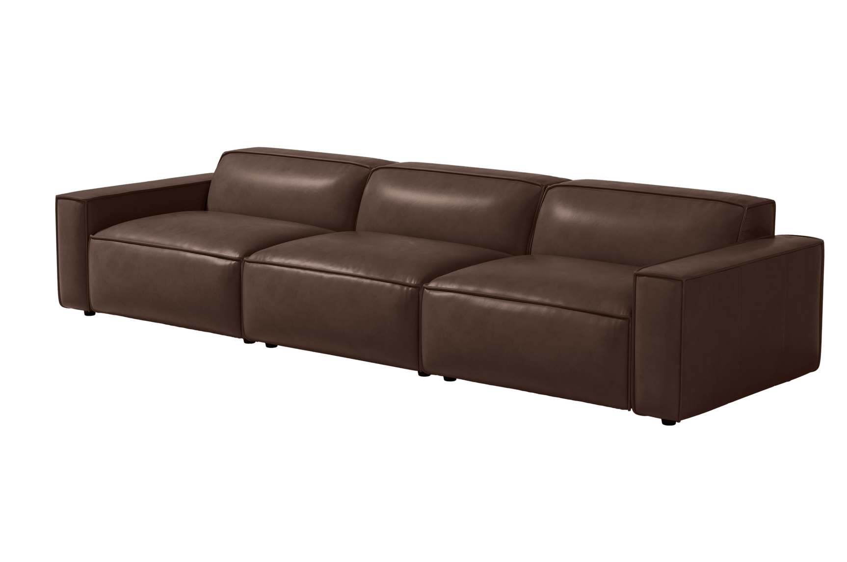 Nathan Leather Modular Sofa