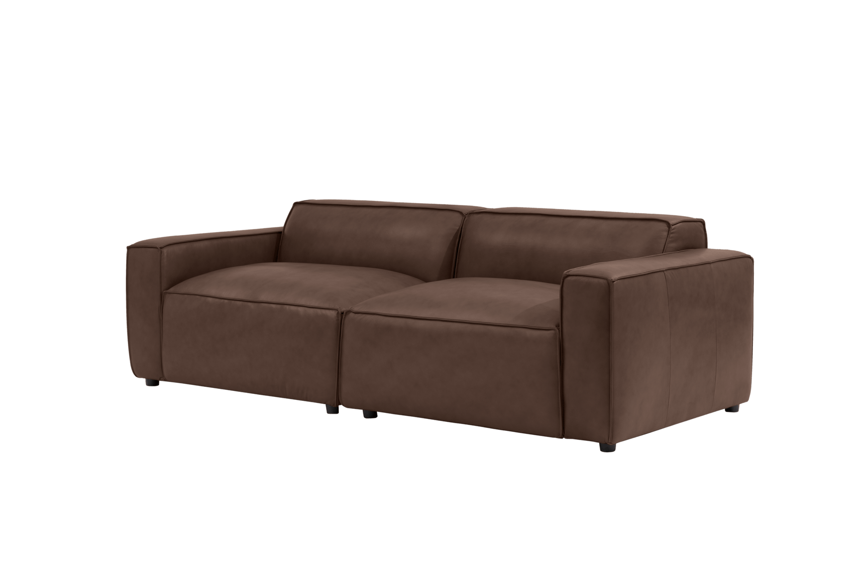 Nathan Leather Modular Sofa