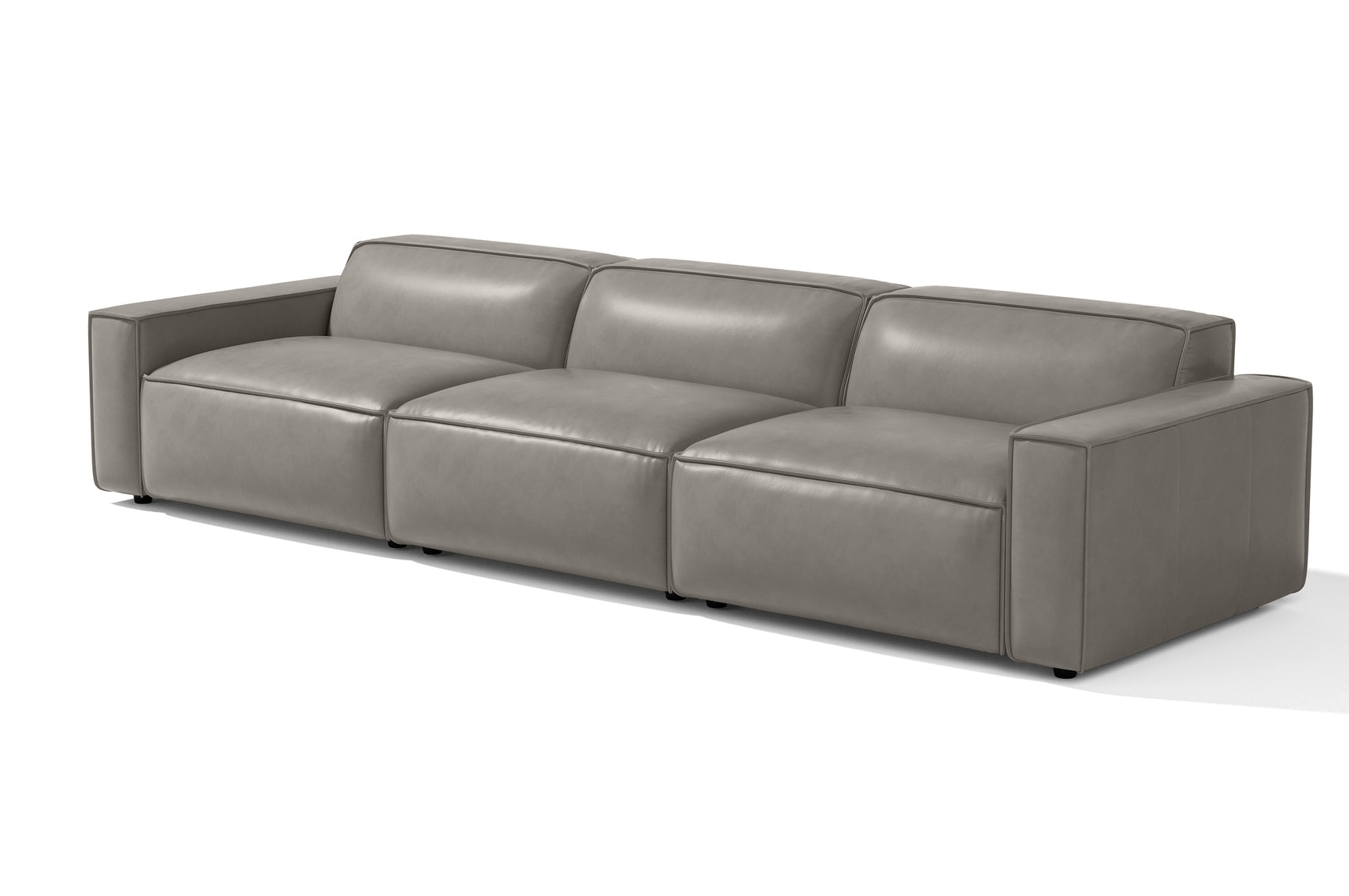 Nathan Leather Modular Sofa