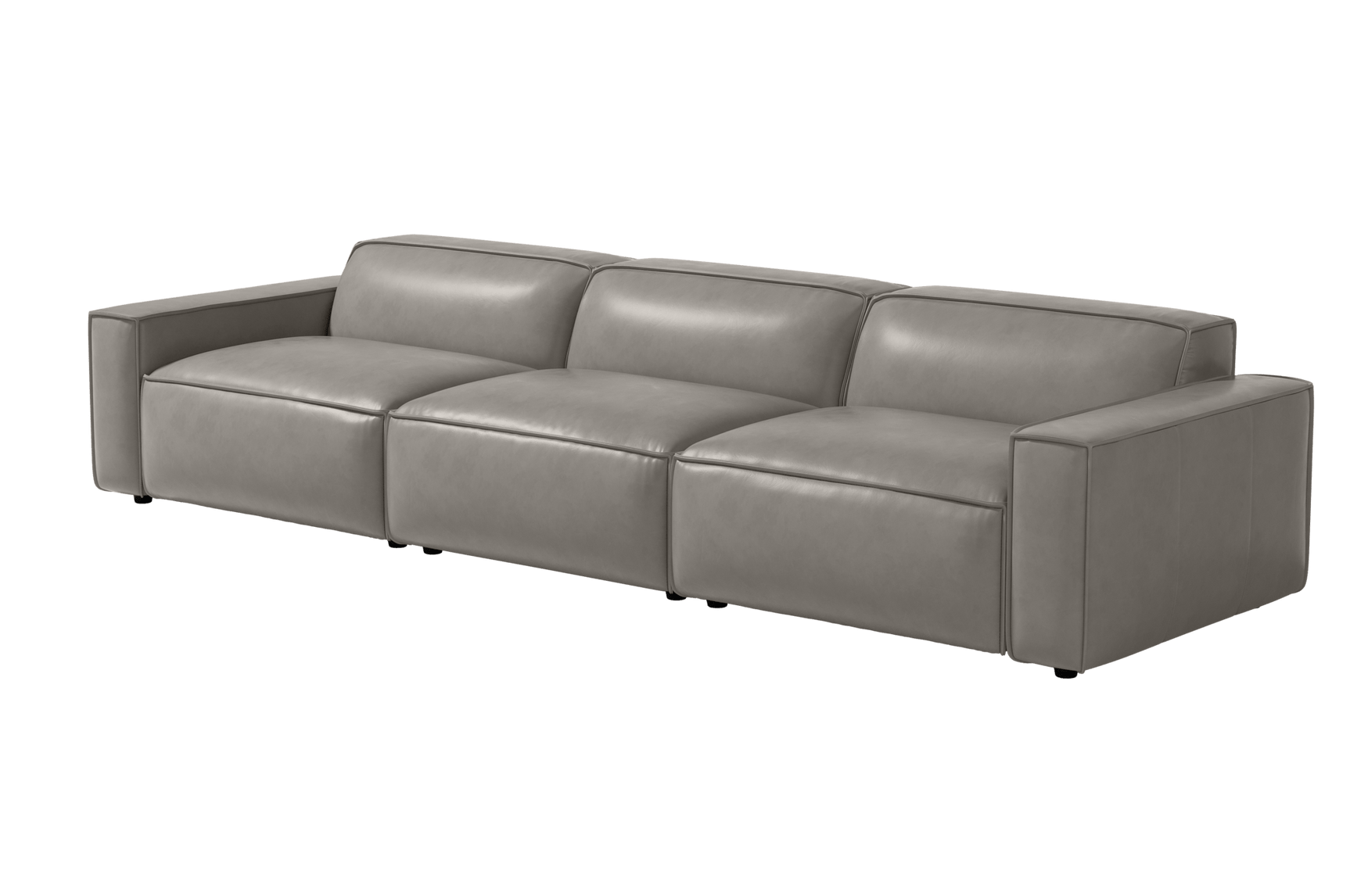 Nathan Leather Modular Sofa