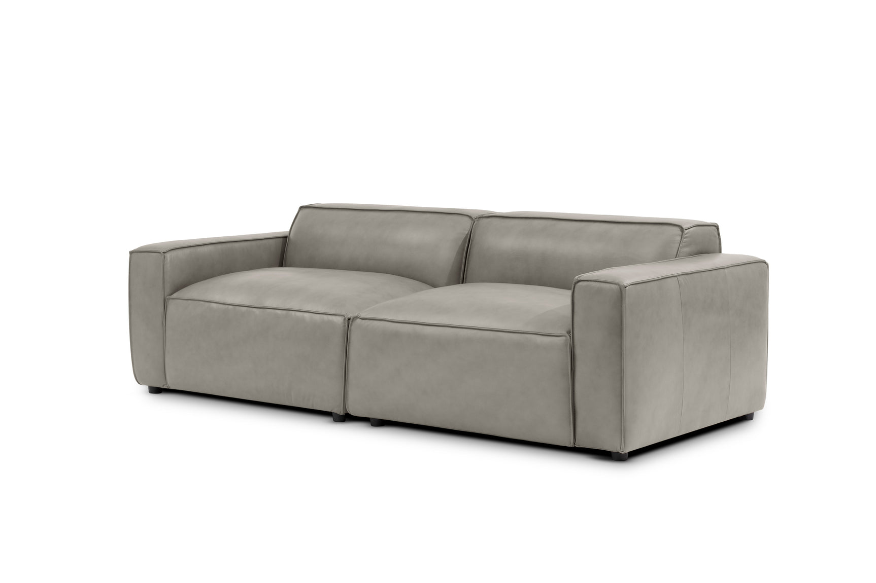 Nathan Leather Modular Sofa