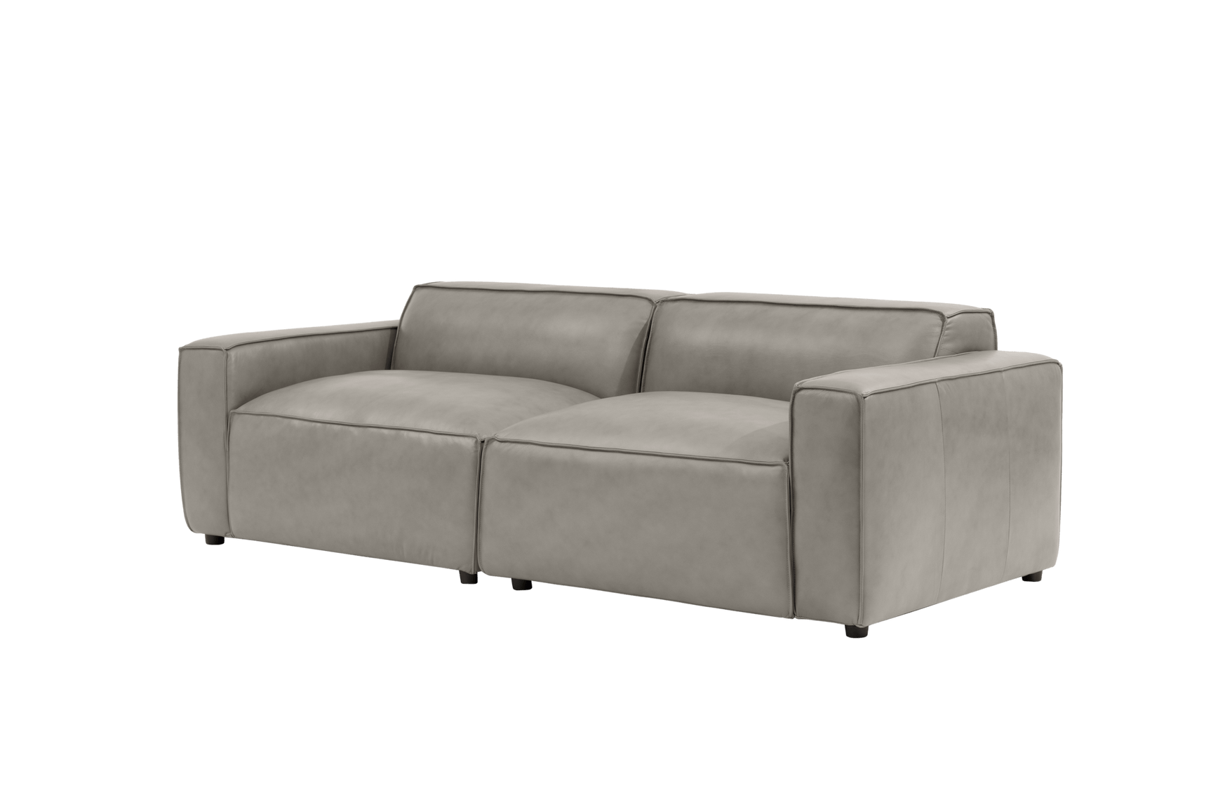 Nathan Leather Modular Sofa