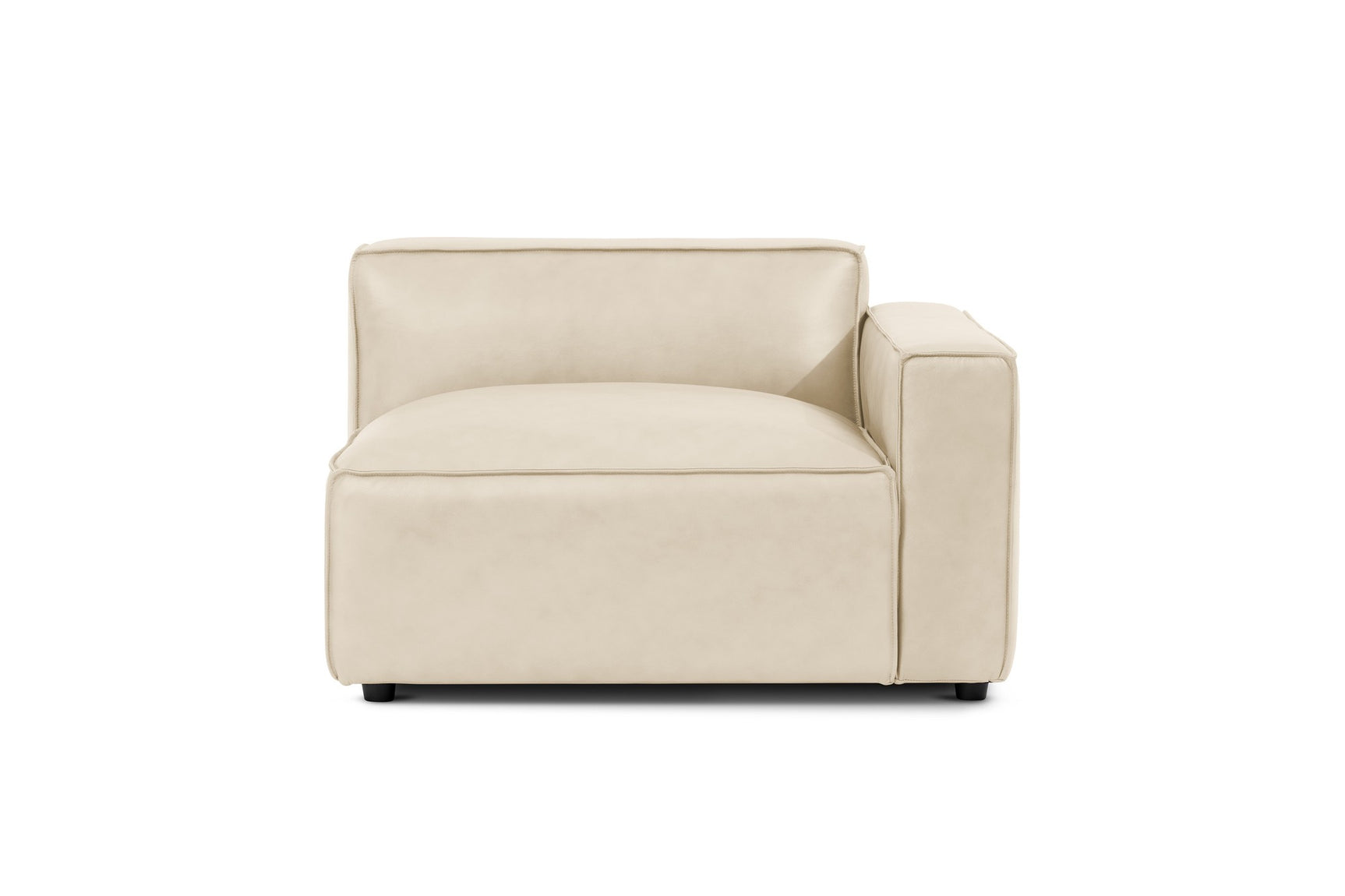 Nathan Leather Right Arm Sofa Module