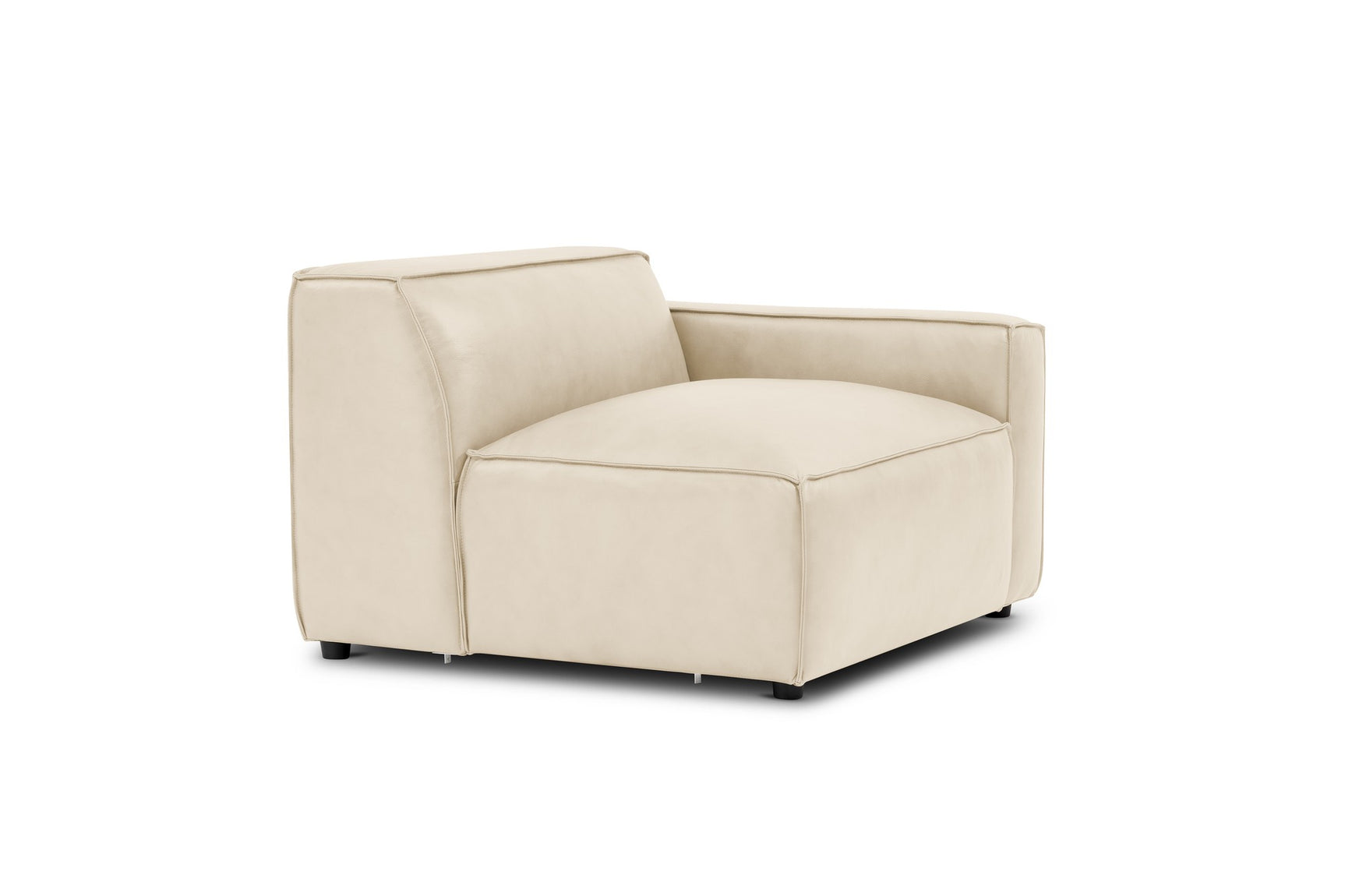 Nathan Leather Right Arm Sofa Module