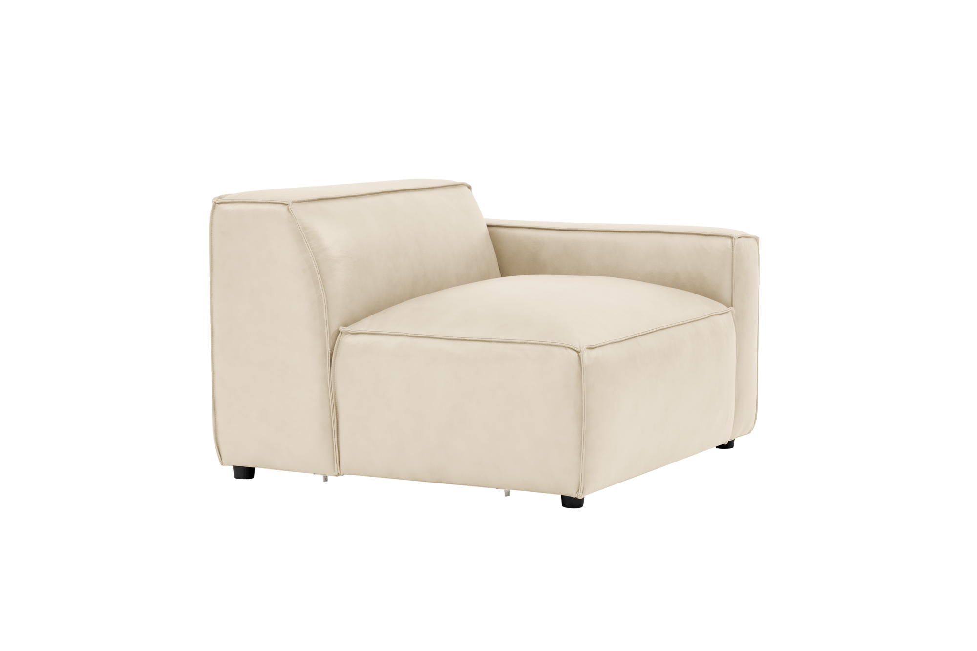 Nathan Leather Right Arm Sofa Module