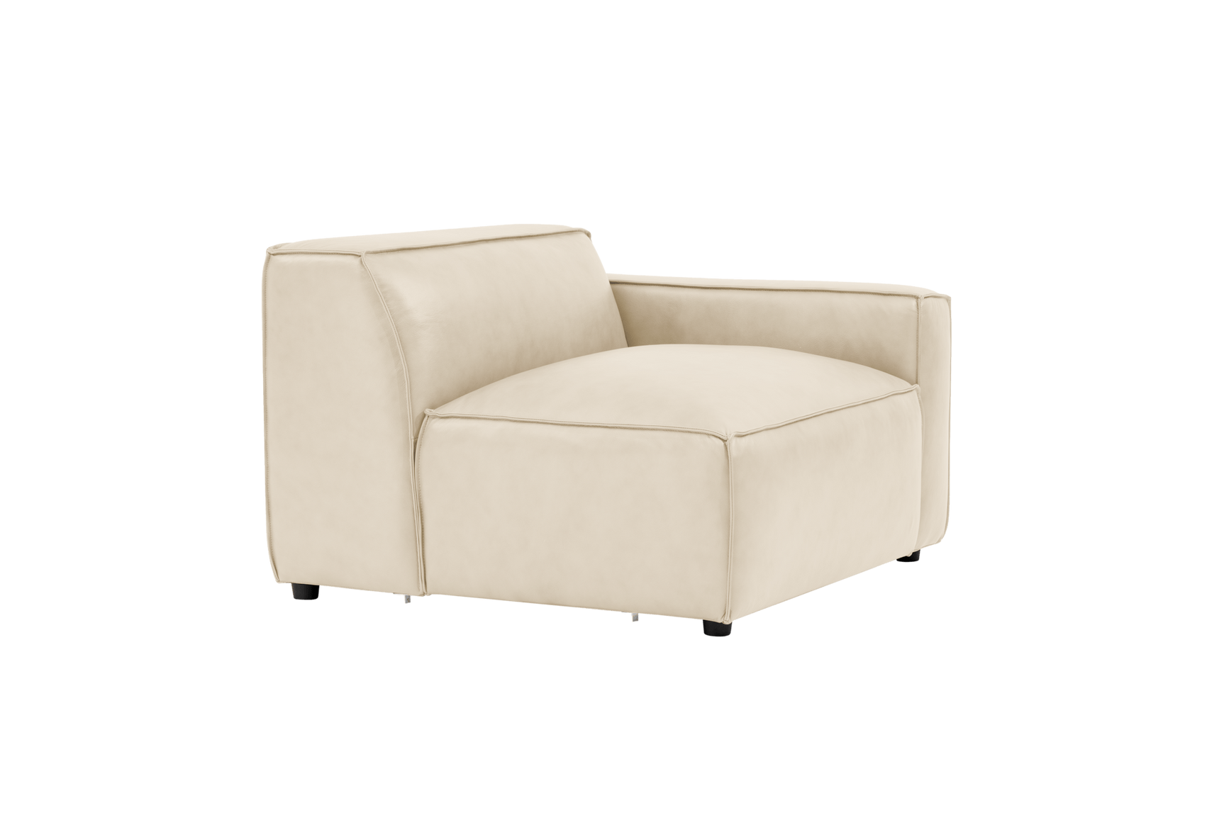 Nathan Leather Right Arm Sofa Module