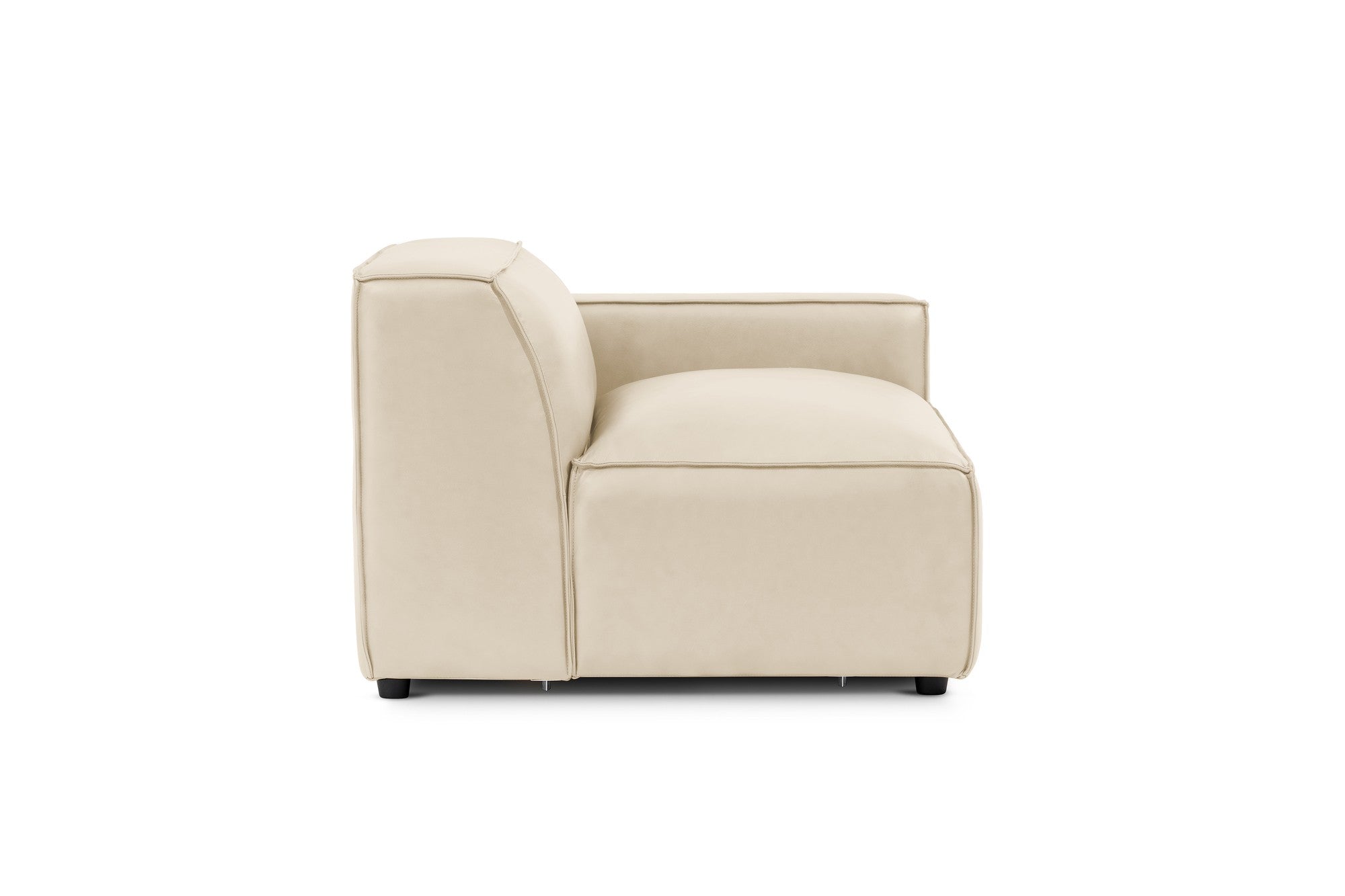 Nathan Leather Right Arm Sofa Module