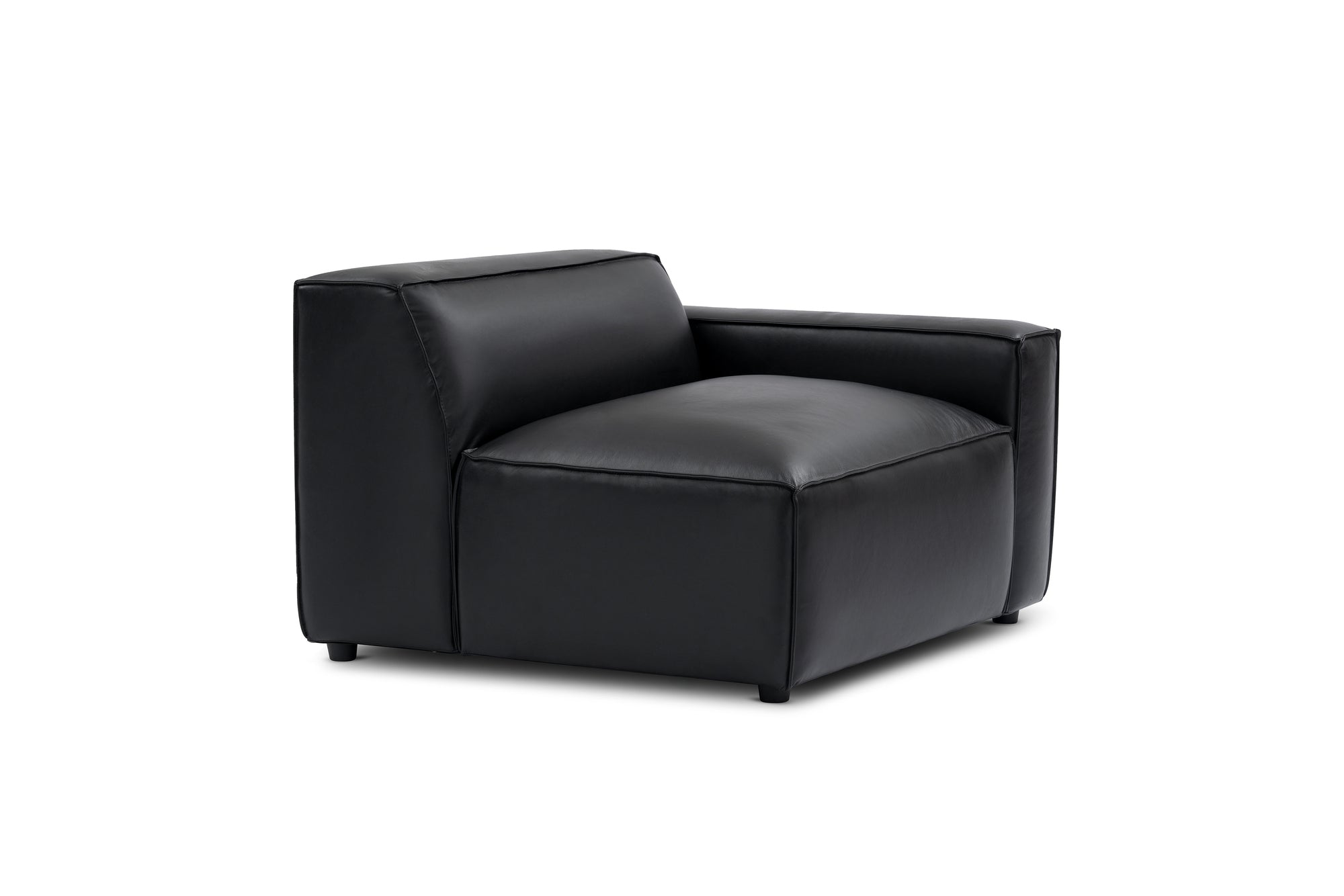 Nathan Leather Right Arm Sofa Module